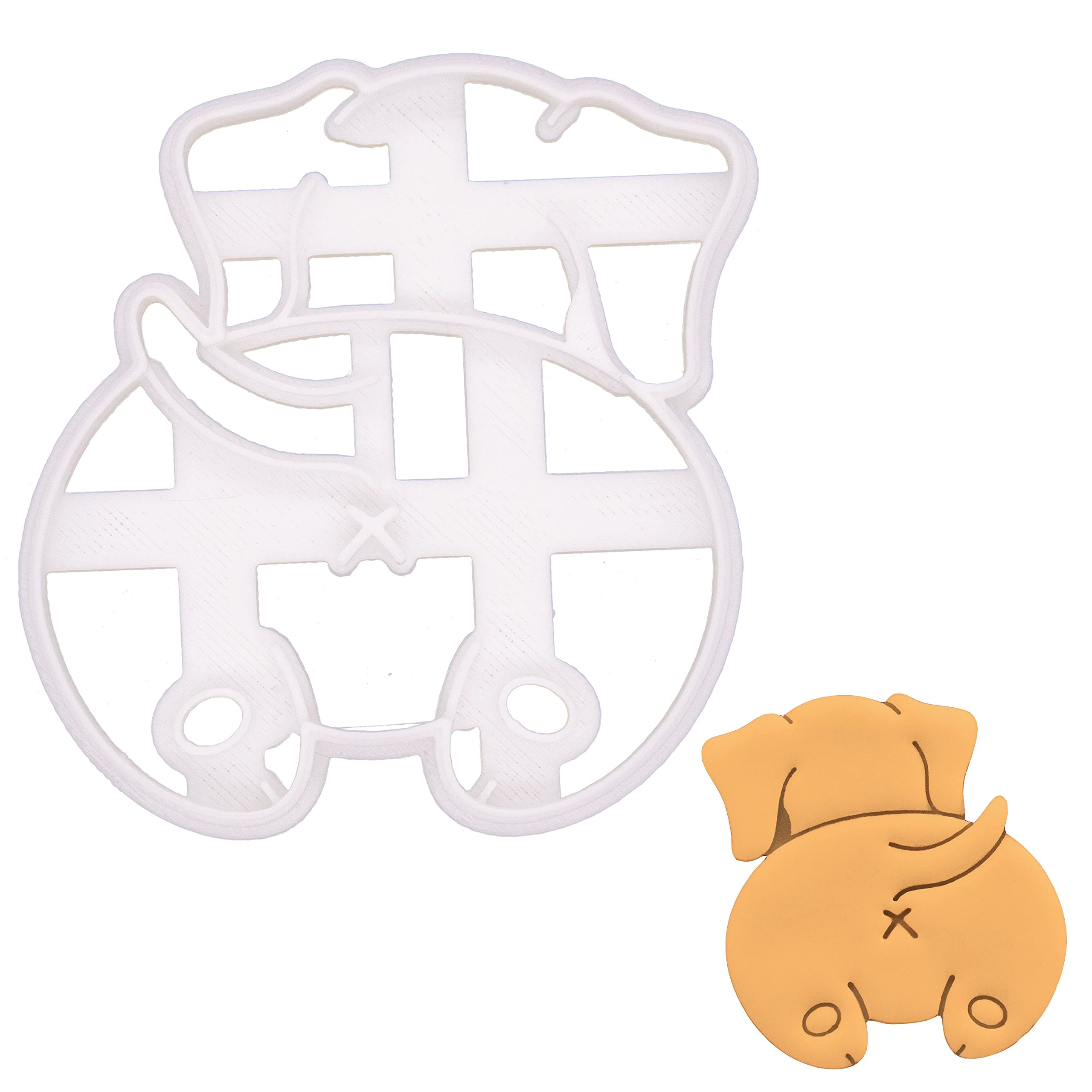 Relaxed Dachshund Butt Cookie Cutter, 1 Piece - Bakerlogy