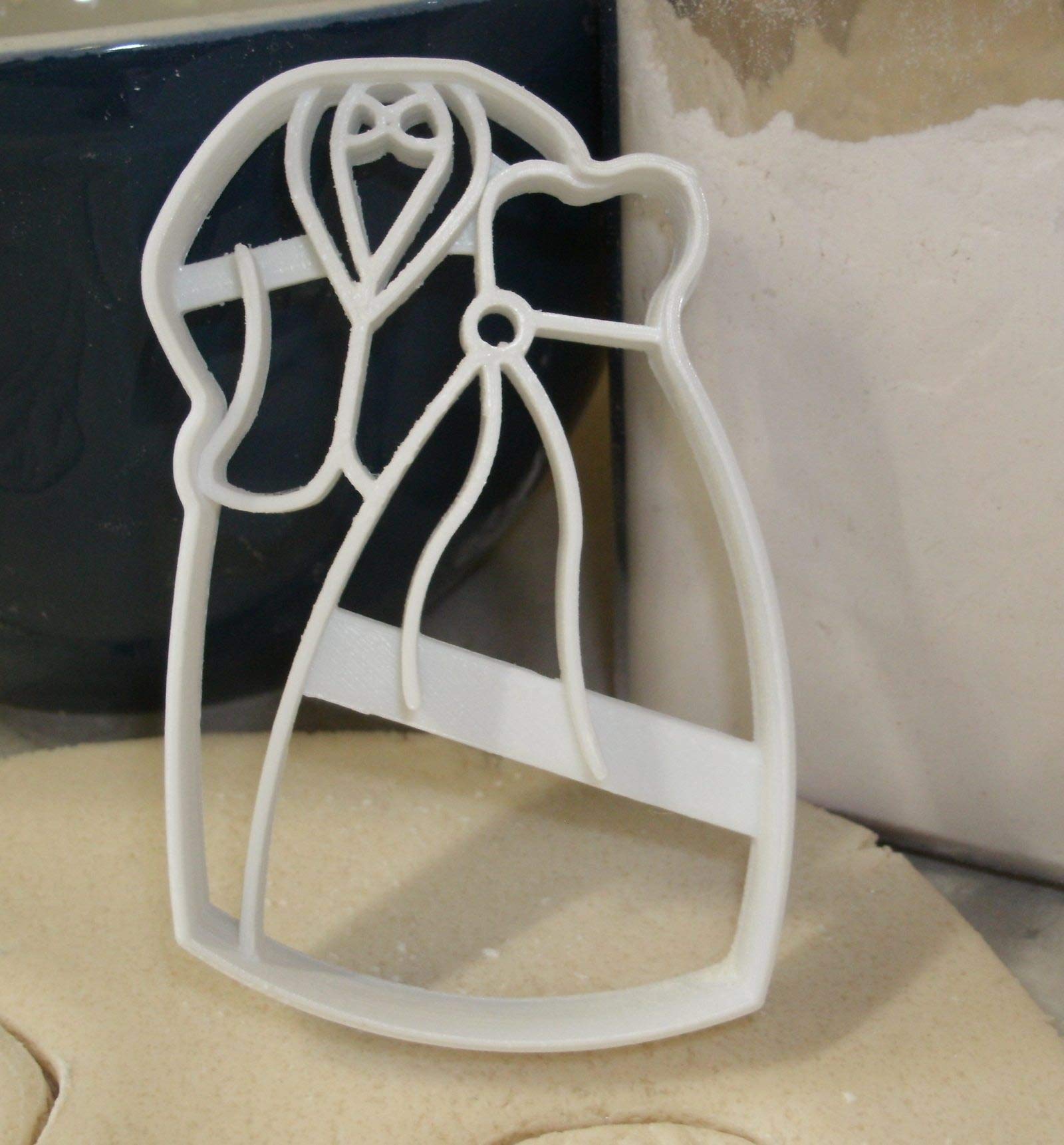 Bride And Groom Wedding Engagement Anniversary Mr Mrs Dress Tux Tuxedo Cookie Cutter Usa Pr2619