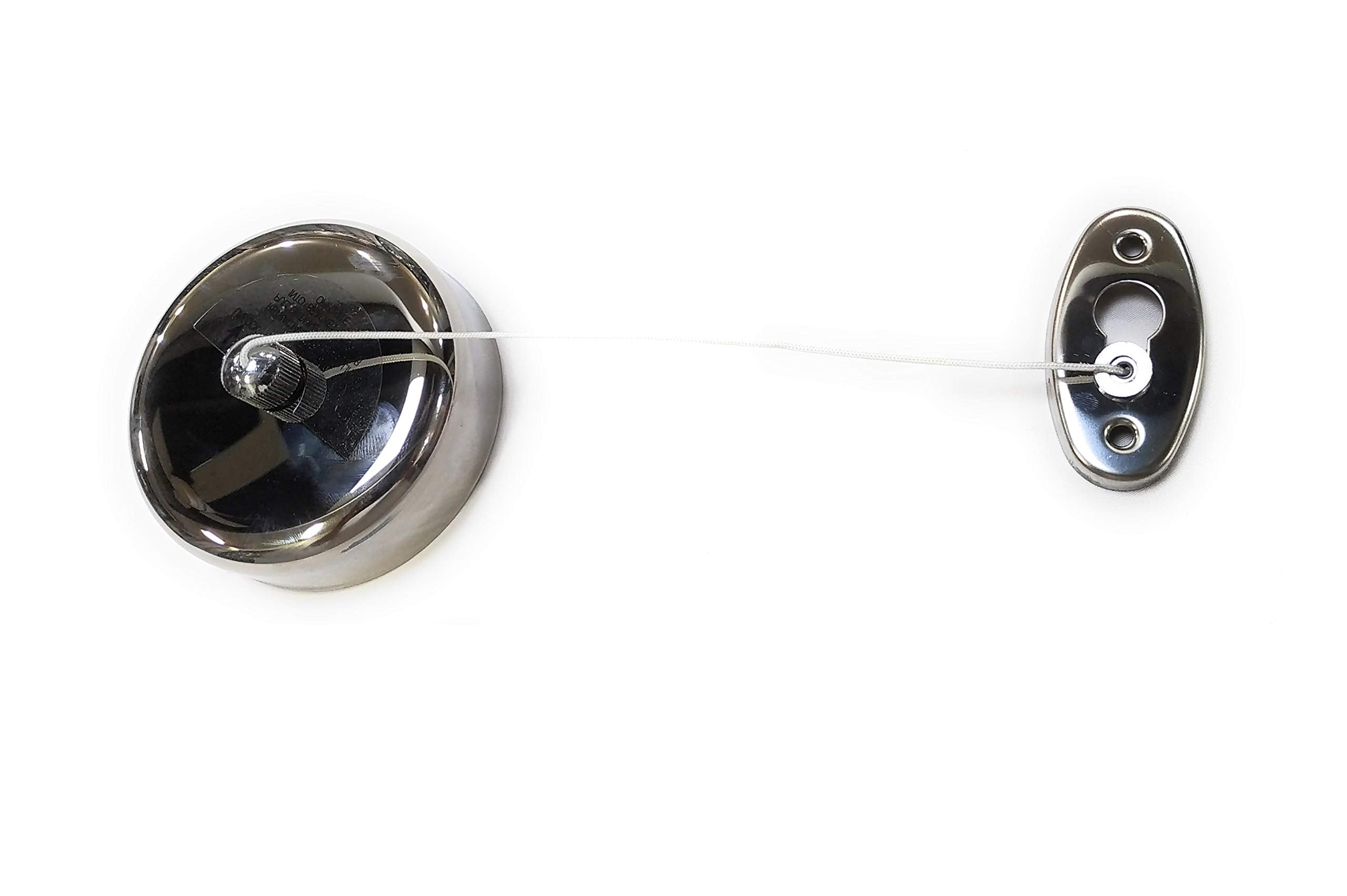 Fapbadri Retractable And Lockable Cloth Line, Screws & Wall-Plugs Included, Pack Of 2