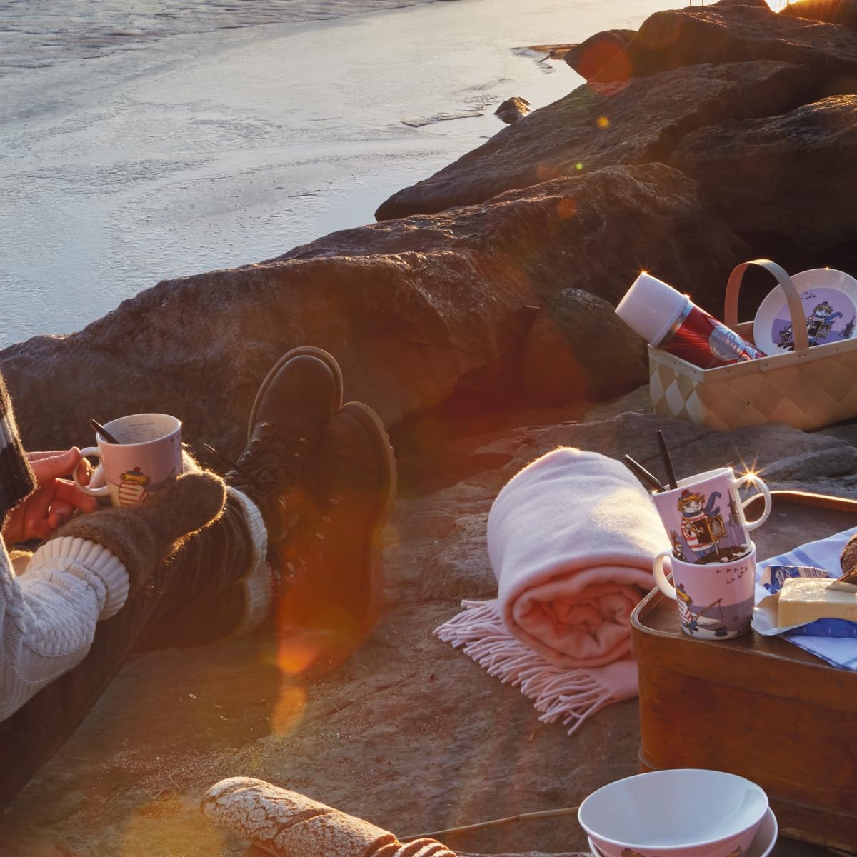 Arabia Finland Moomin Mug - Tooticky Violet New 2016 ,Multi