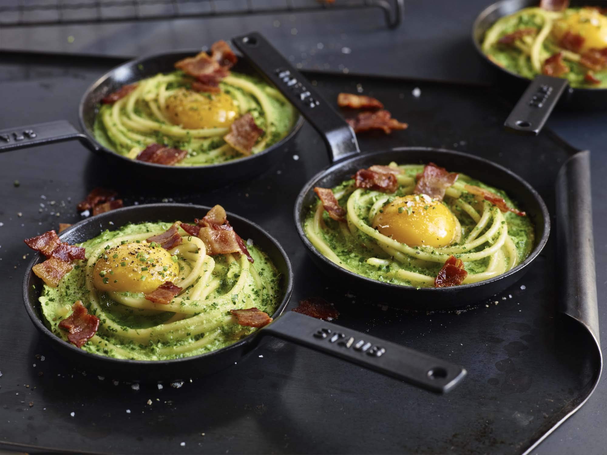 Staub Cast Iron 4.75-Inch Mini Frying Pan - Matte Black, Made In France
