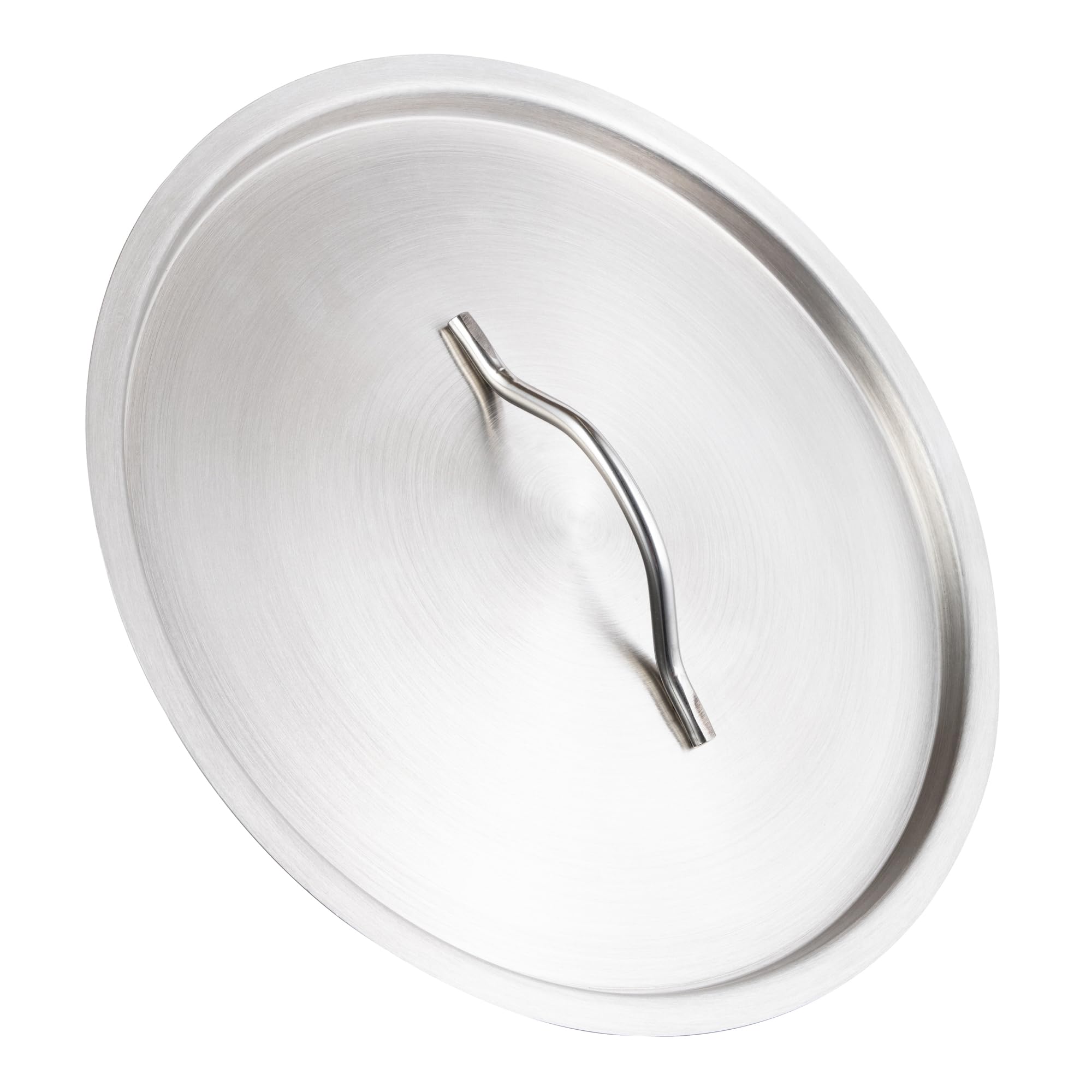 Restaurantware Lid Only: Met Lux Lid For Stock Pot 1 Lid For 21 Quart Stock Pot - Stock Pot Sold Separately With Handle Stainles