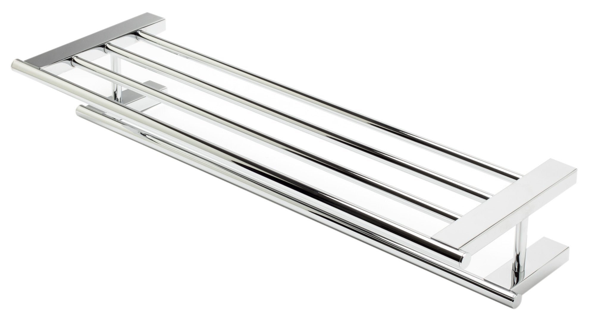 Alfi Brand Ab9564-Pc Towel Bar & Shelf Bathroom Accessory, 26'', Polished Chrome