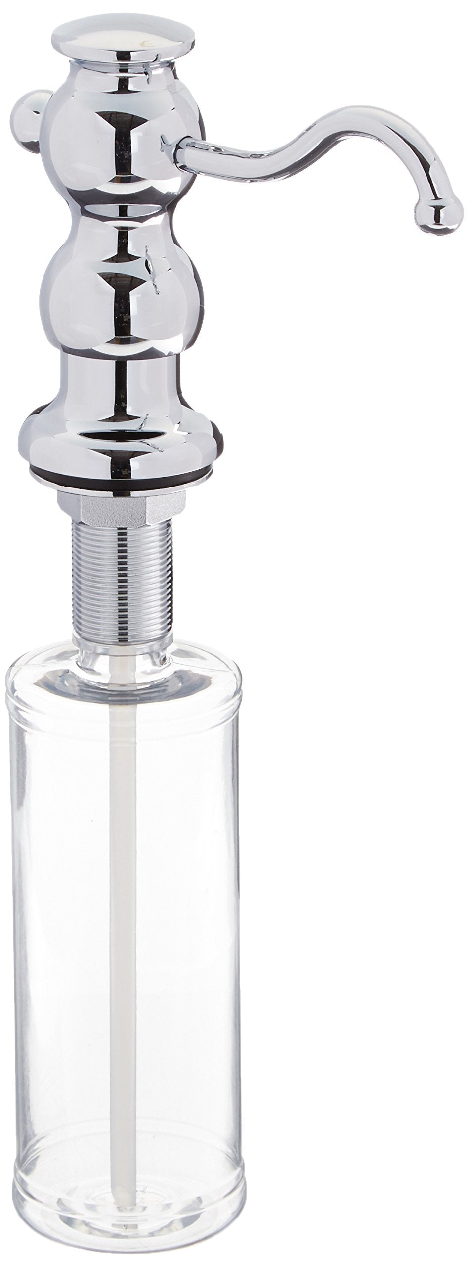 Whitehaus Collection Whsd031-C Soap/Lotion Dispenser, Polished Chrome