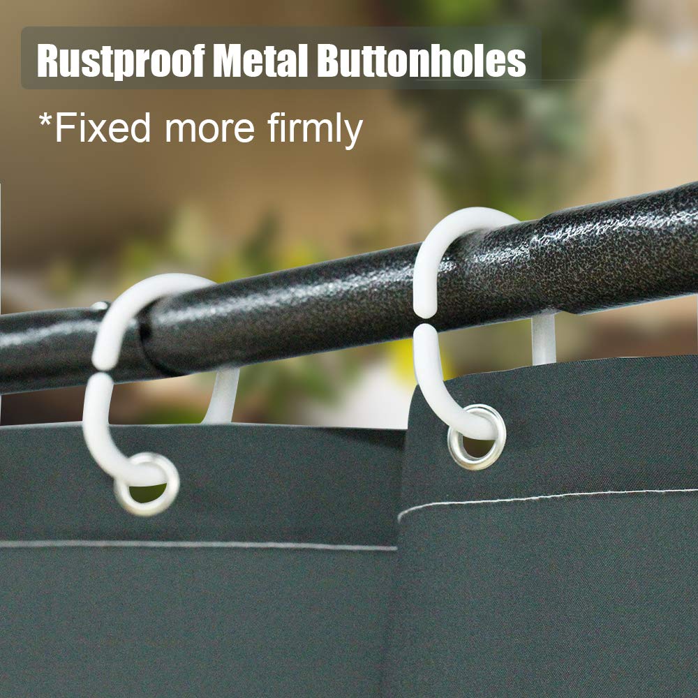 Theblackspot Birch Tree Shower Curtain Forest Tree Branches Bathroom Decor Sets With 12 Hooks Waterproof Fabric Washable (84L X