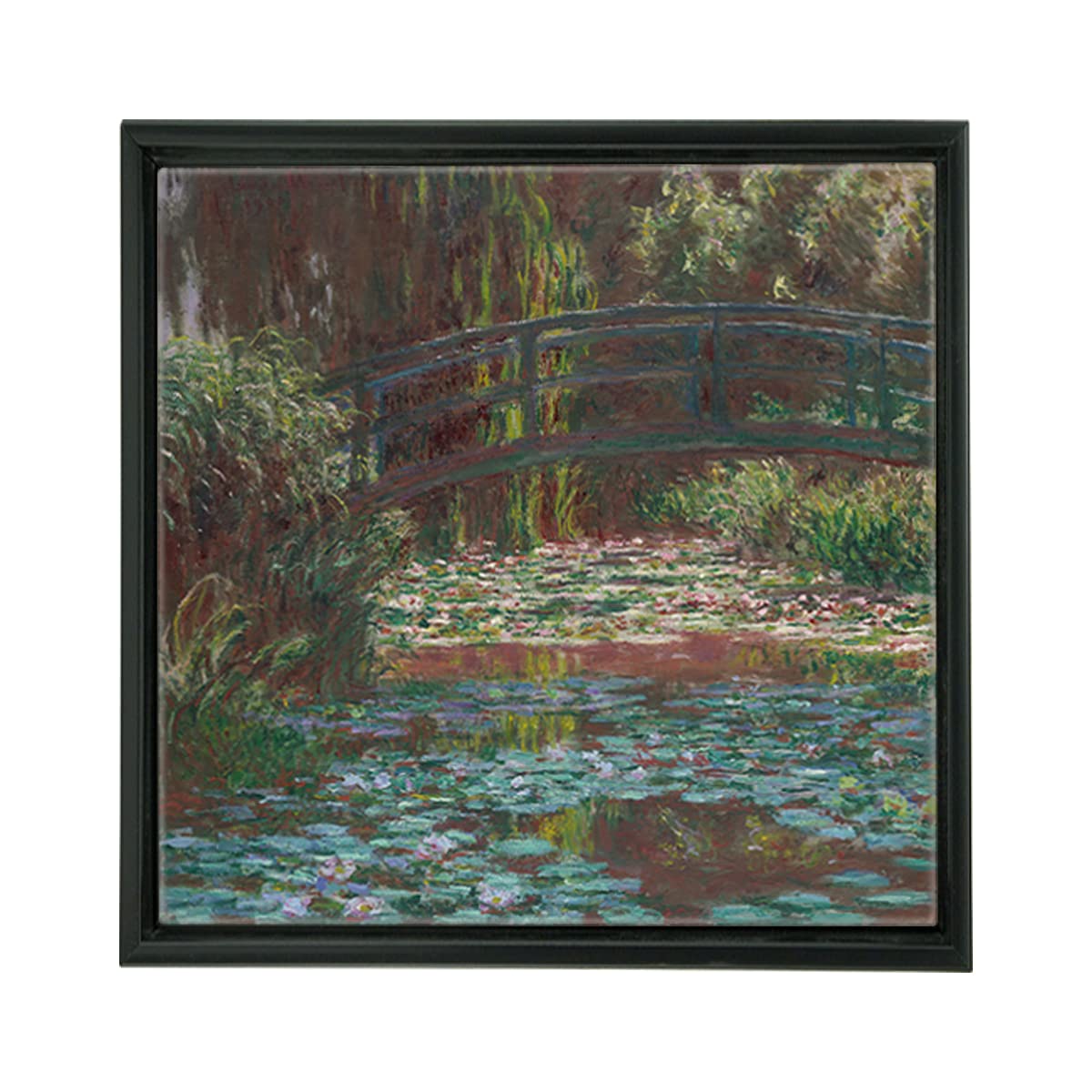 Jerry's Artarama 3/4 Core Floater 3 Pack Frames for Canvas Artwork Display [10x10 - Black]- Perfect for Home Wall Decor  Bedroom Wall Art  Living Room Decor - Wall Art Frame with Floating Effect