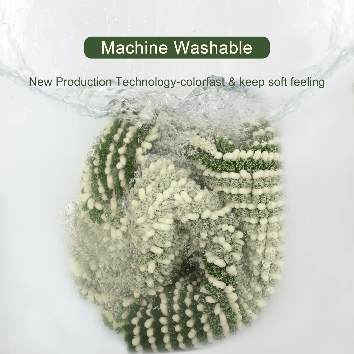 Bsicpro Large Bathroom Rugs, Bath Mat Rug For Bathroom Non Slip 22 X 60 Inches Water Absorbent Chenille Bathroom Runner Rugs Flo