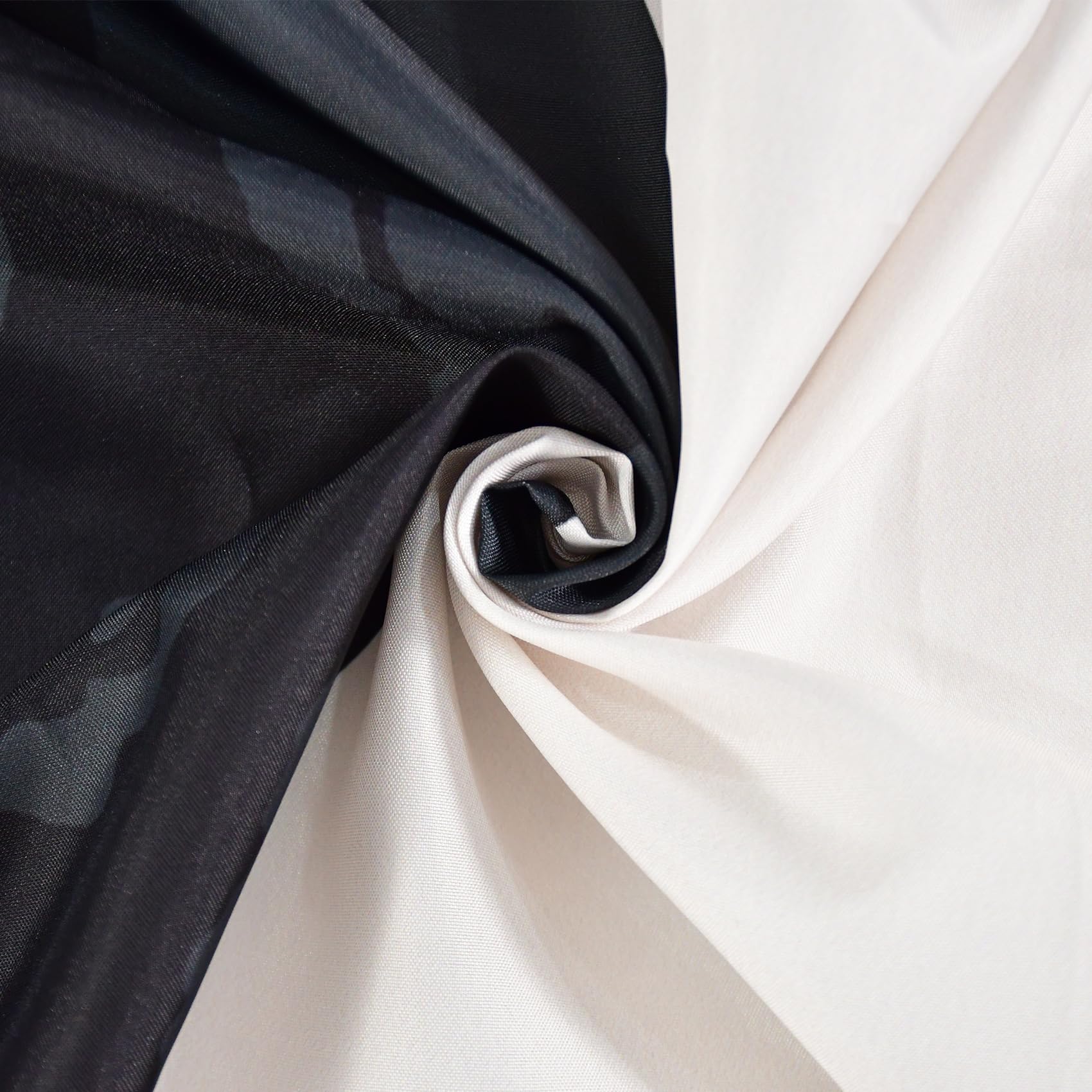 Yanutan Bohemian Shower Curtain, Black Leaves Mid Century Shower Curtain Set For Bathroom, Modern Abstract Minimalist Fabric Bat