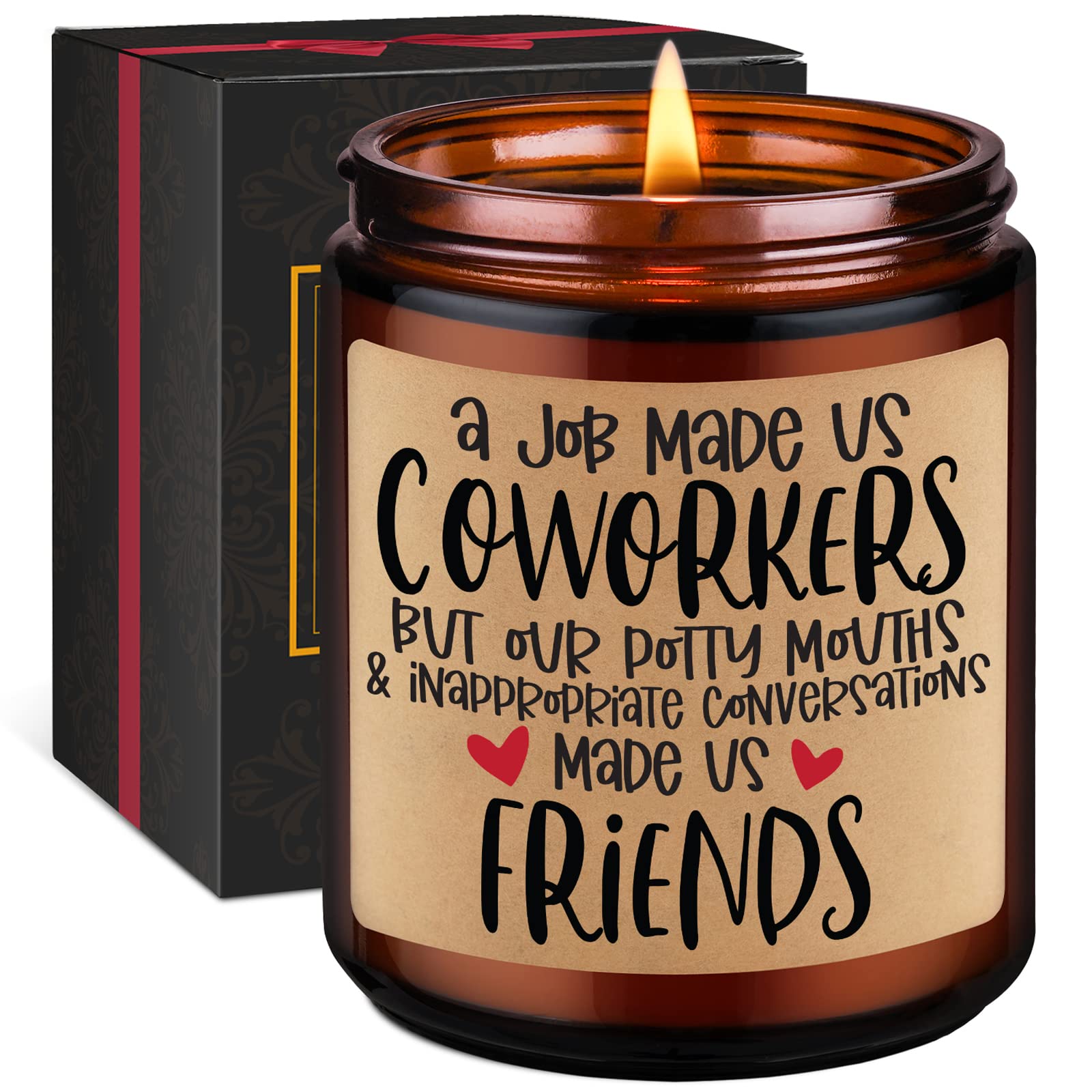 GSPY Scented Candles, Coworker Gifts for Women, Men - Funny Coworker Gifts, Coworker Leaving Gift - Funny Birthday, Mothers Day,