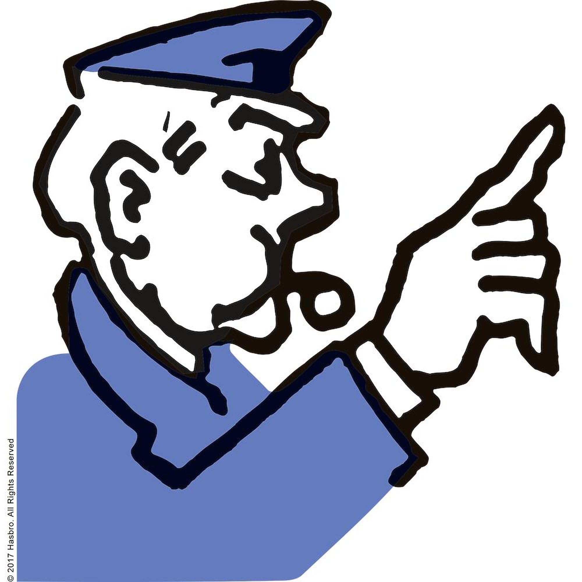 CafePress Monopoly Cop 15 oz (444 ml) Ceramic Coffee Mug