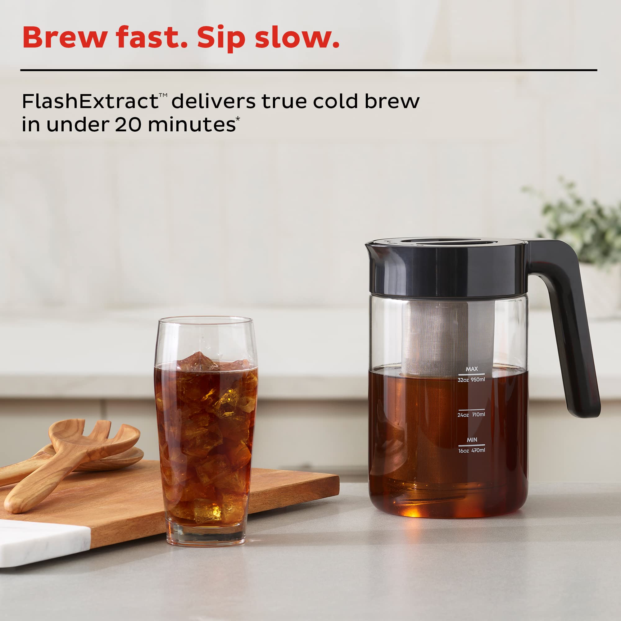 Instant Cold Brew Electric Coffee Maker, From The Makers Of Instant Pot, Customize Your Brew Strength, Easy-To-Use, Dishwasher S