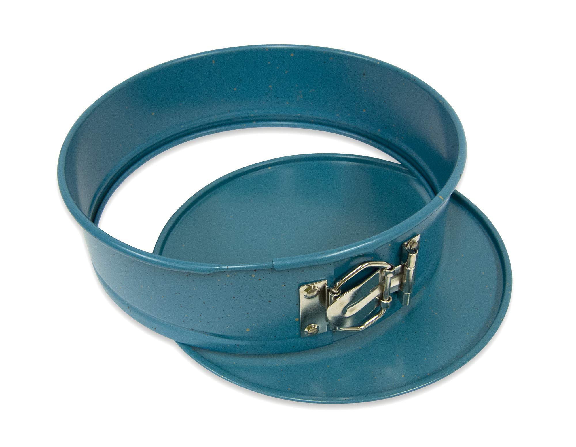 Casaware 9-Inch Springform Pan Ceramic Coated Nonstick (Blue Granite)