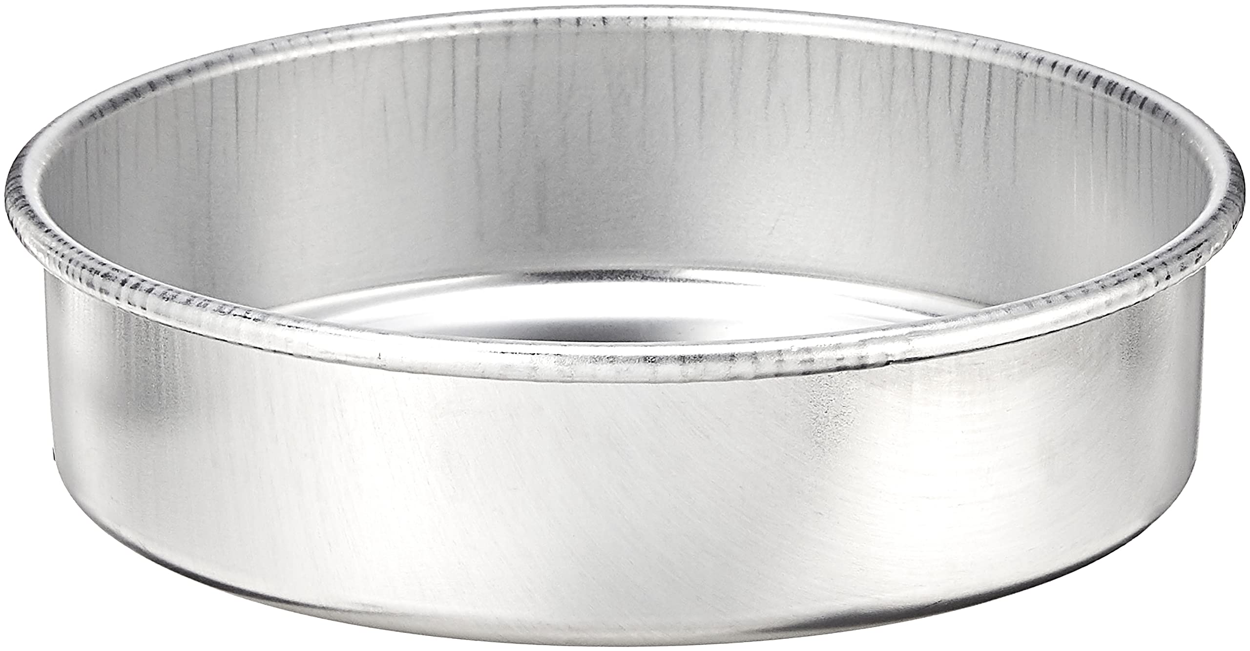 Nordic Ware Natural Aluminum Commercial Round Layer Cake Pan Baking Essentials, 9'', Silver