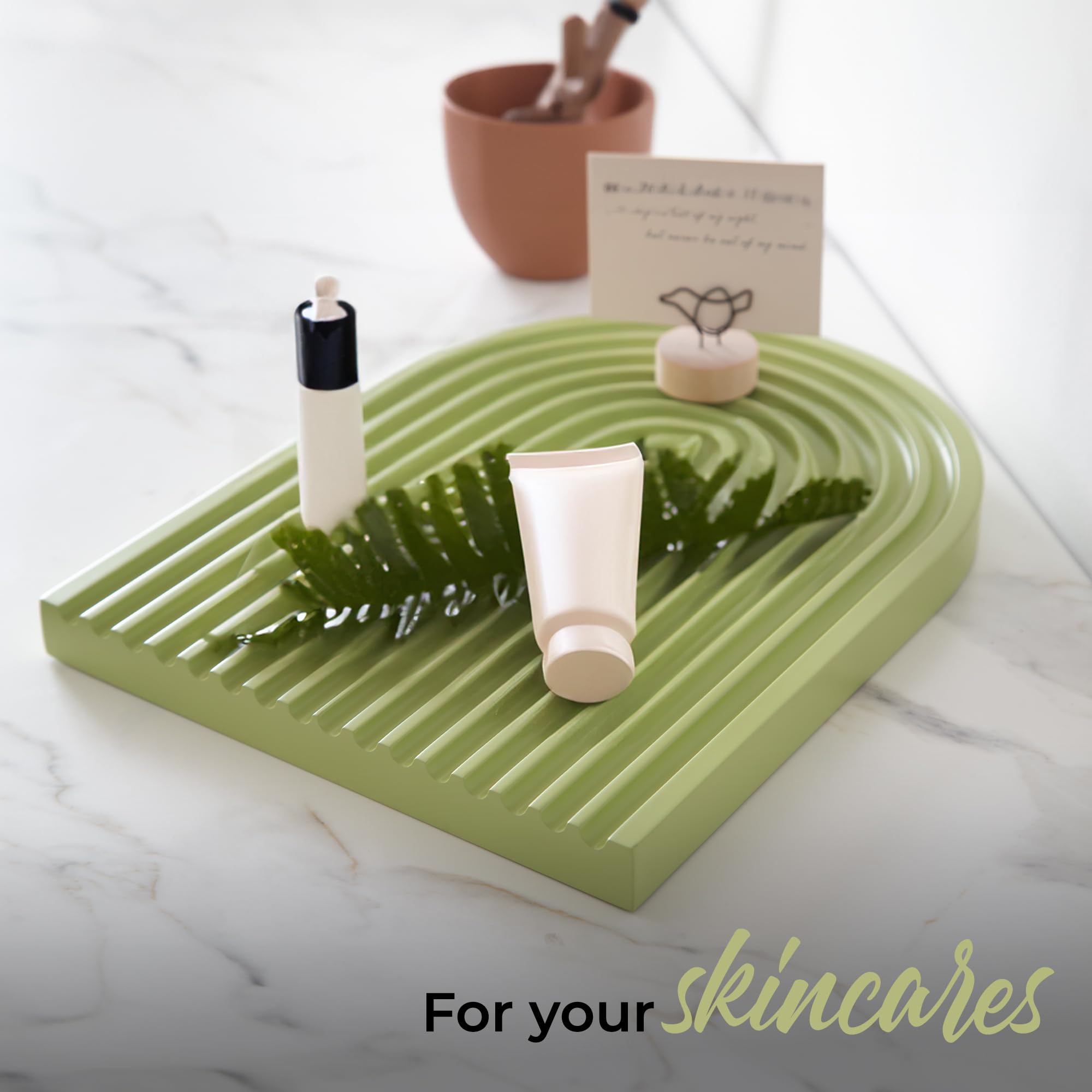 Koluraful Wood Arch Servingtray For Multi-Purpose Coffee Table, Breakfast, Dinner Kitchen Living Room Bedroom Home Decor For All