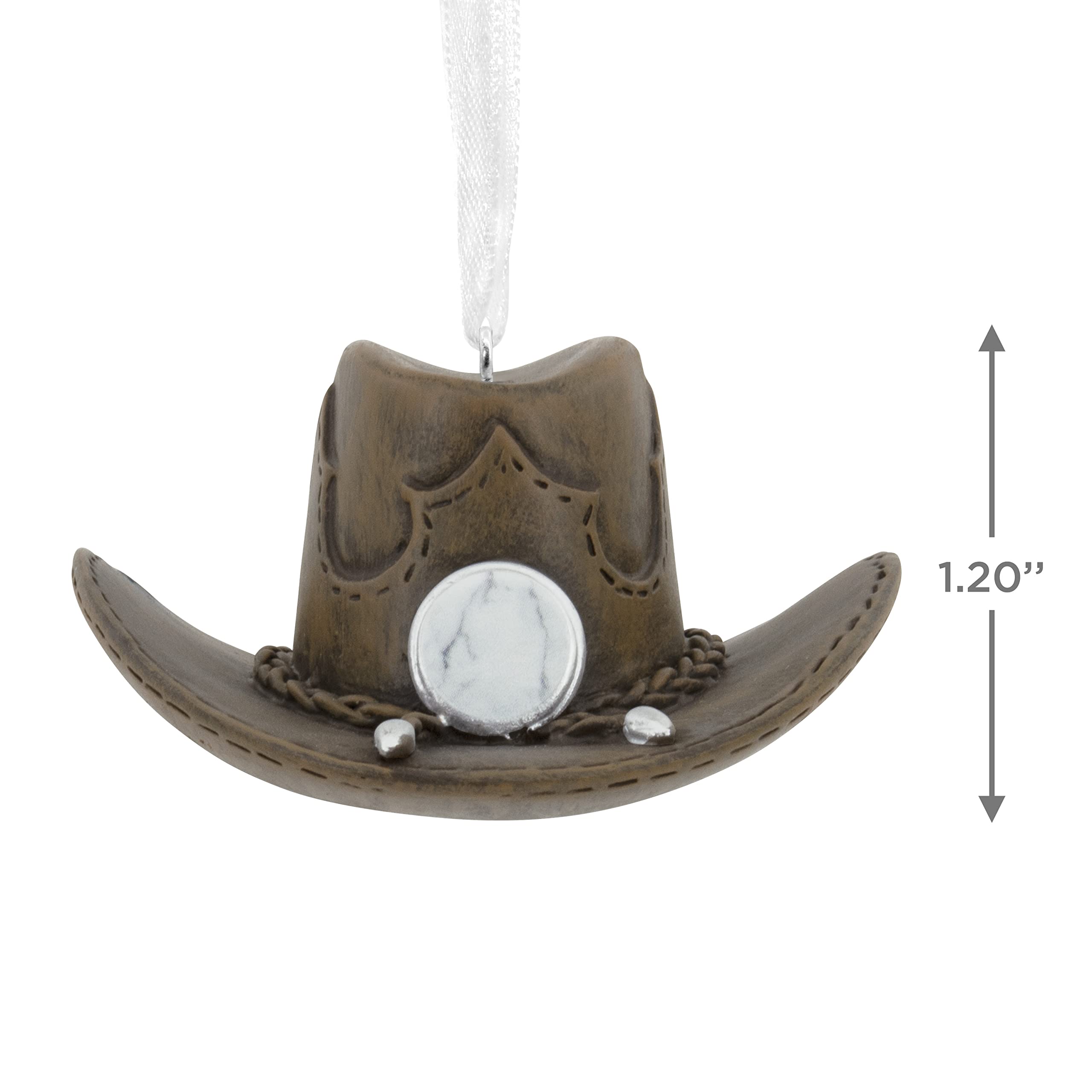 Hallmark Cowboy Hat Christmas Ornament