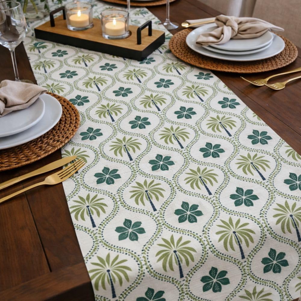 Table Runner 4 Seater 12x72 inches (Palm Grove Table Runner  12x72 inches)