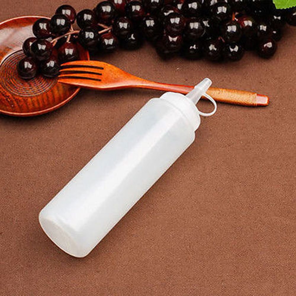 EORTA 3 Pack Plastic Squeezable Bottles with Tip Caps Squirt Condiment Containers  32 Ounces Dispensers for Ketchup Mustard Sauce Olive Tomato Salad  Home Kitchen Restaurant BBQ  White