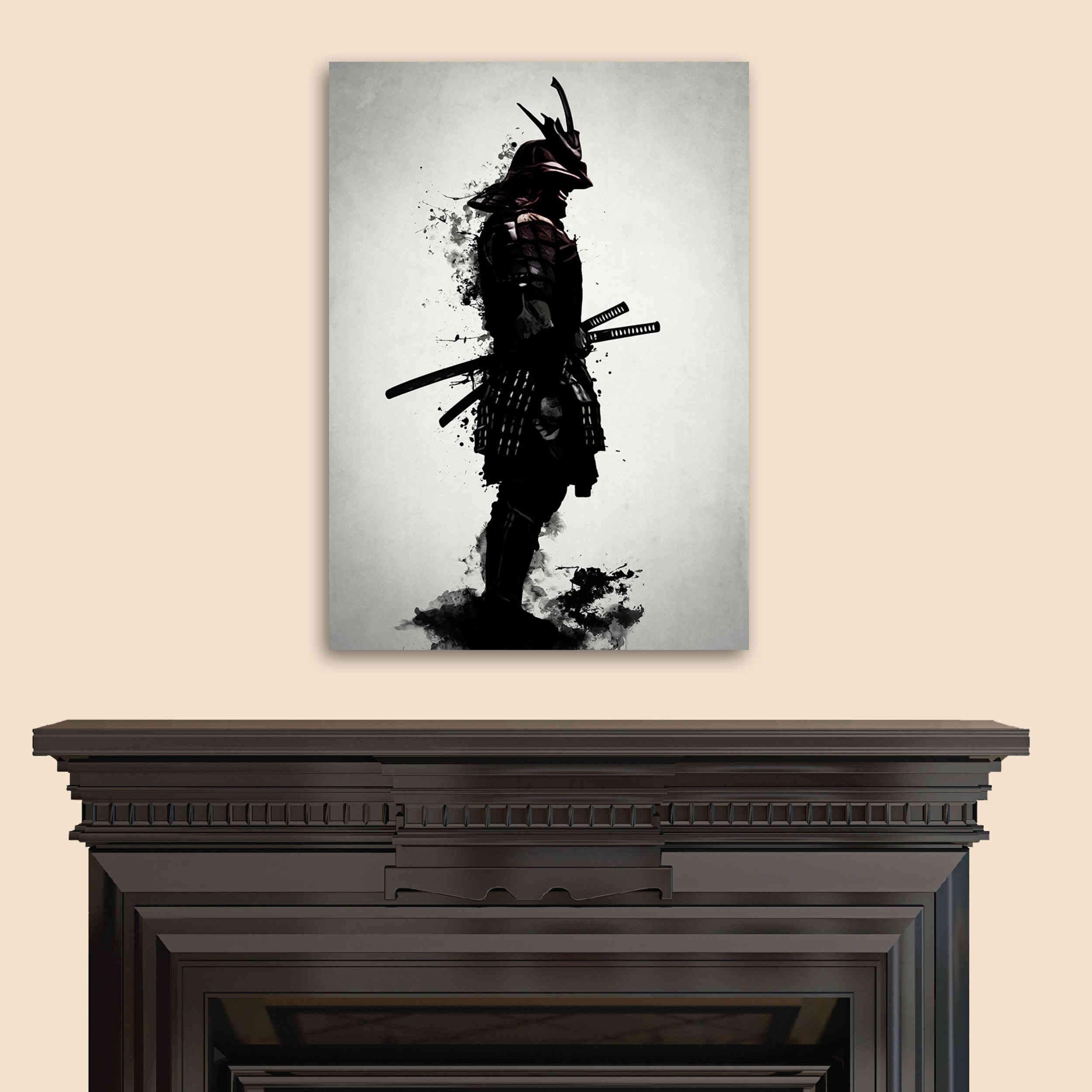 Cortesi Home 'Armored Samurai' By Nicklas Gustafsson, Canvas Wall Art, 12''X18''