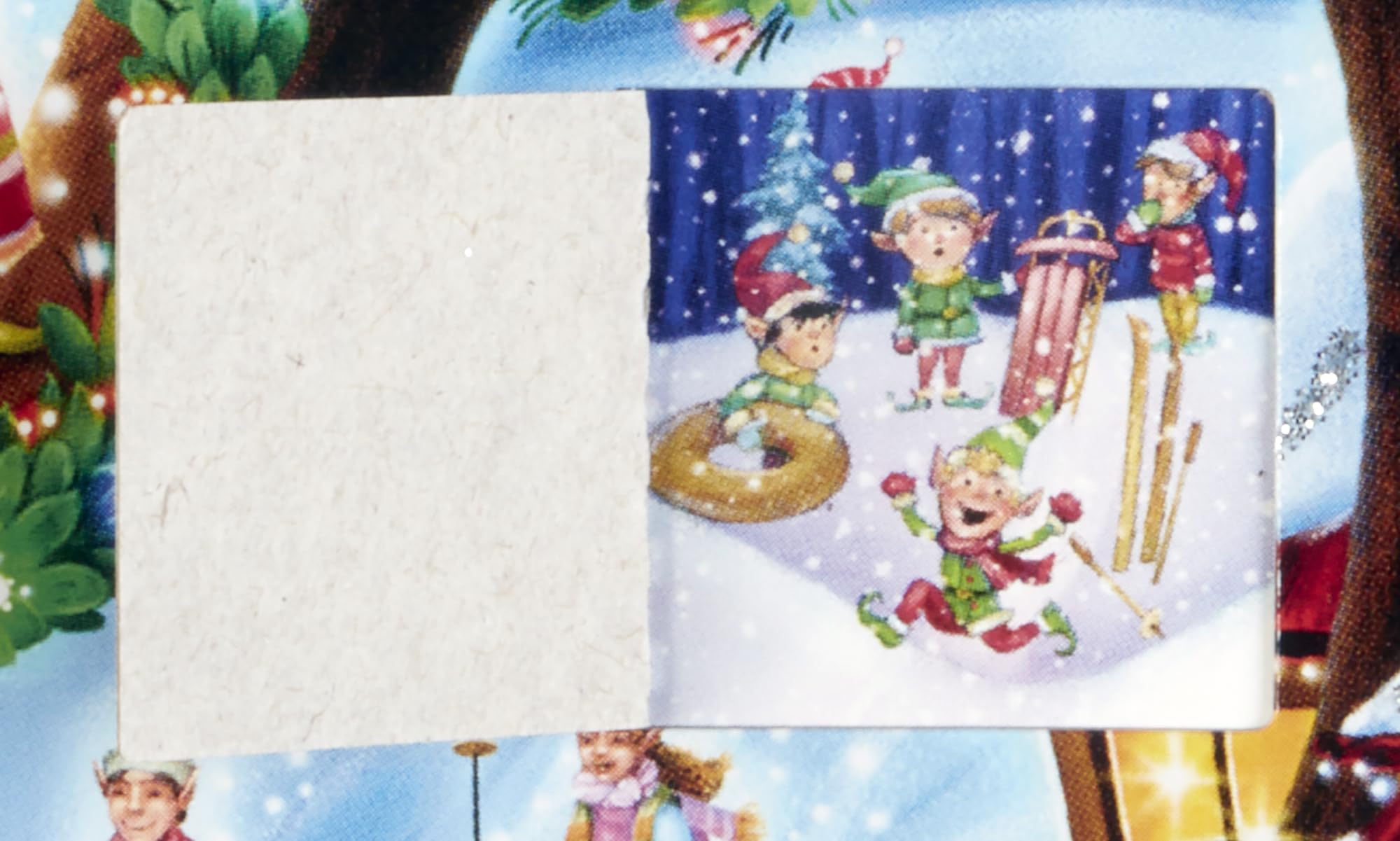 Elves Treehouse Advent Calendar (Countdown to Christmas) with Holiday Pictures by Vermont Christmas Company