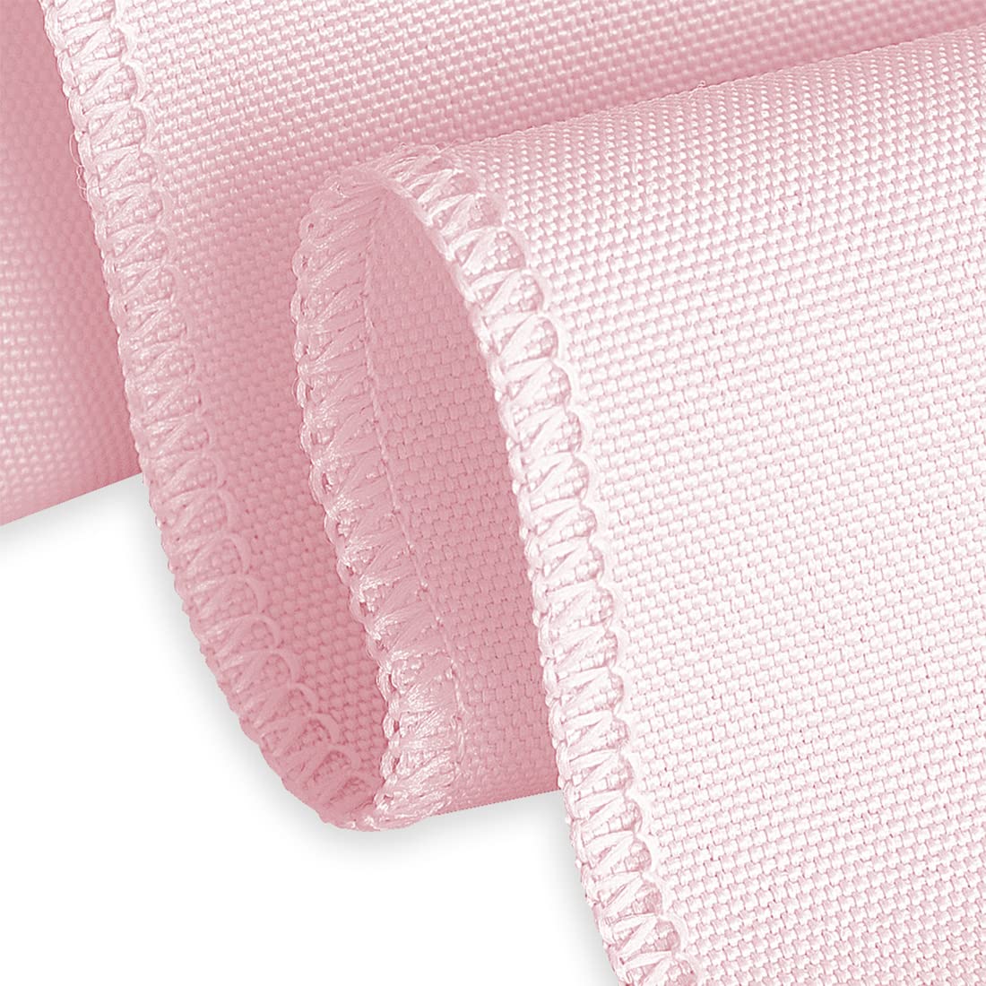 Ltc Linens Pink Tablecloth 90 Inch Round - Stain And Wrinkle Resistant Table Cover For Round Table -Washable Polyester Cloth For