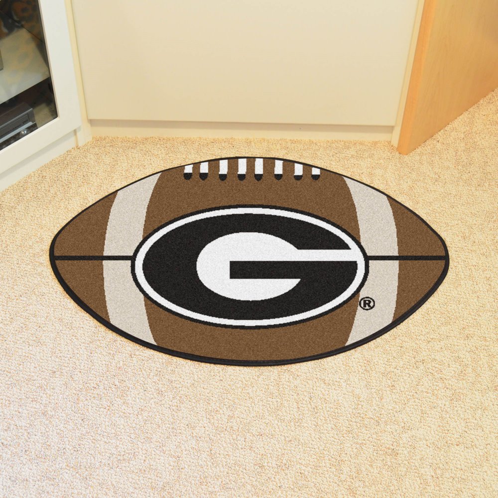 Georgia Football Rug 20.5x32.5