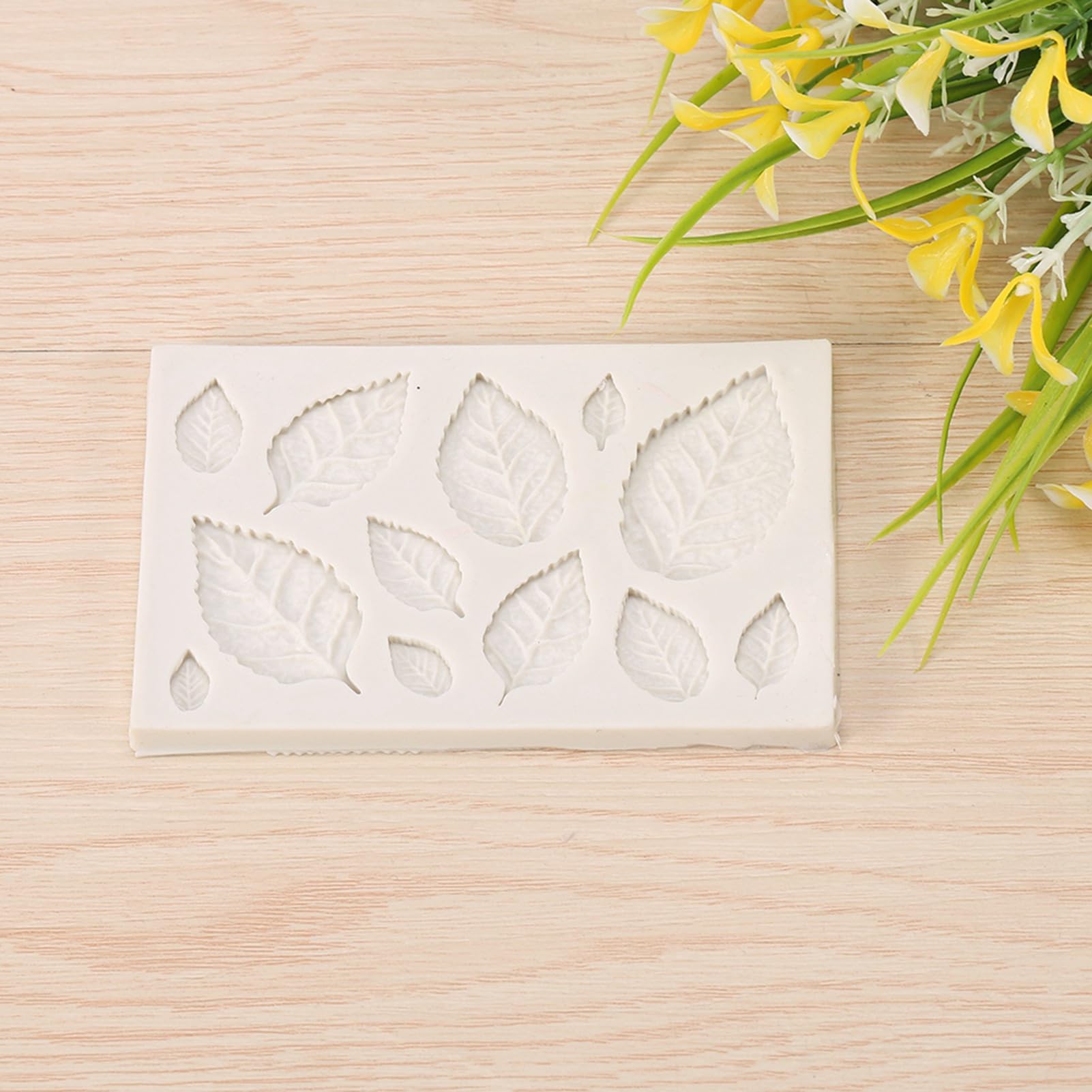 3D Silicone Leaves Fondant Cake Mold Creative Chocolate Sugarcraft Mould Decorating Diy Tool Food Grade Silicone