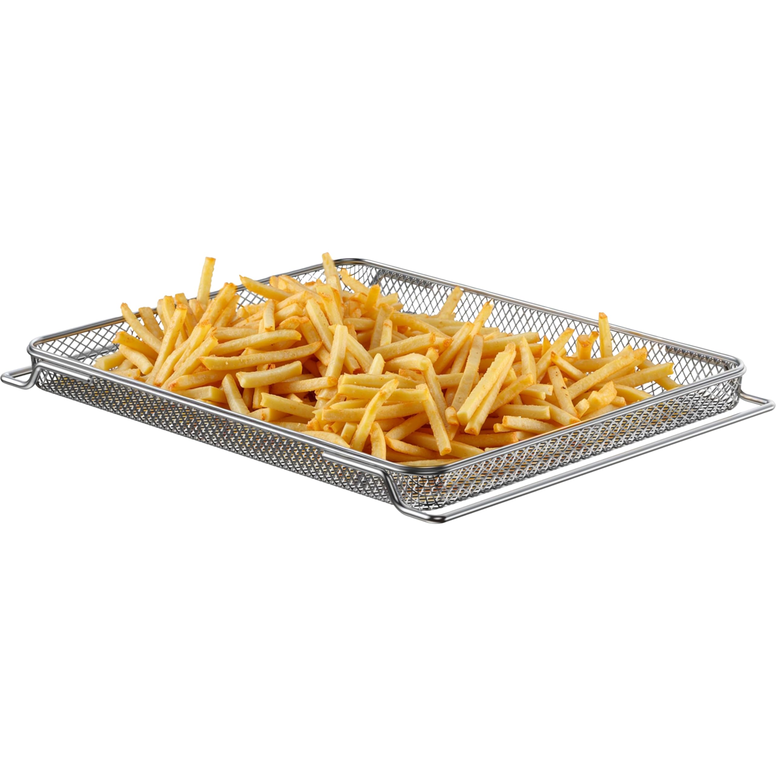 Air Fryer Basket for Typhur Sync Oven, Mesh Cooking Tray Rack, ChromePlated Carbon Steel, Oven Accessory for Air Frying, Roasti