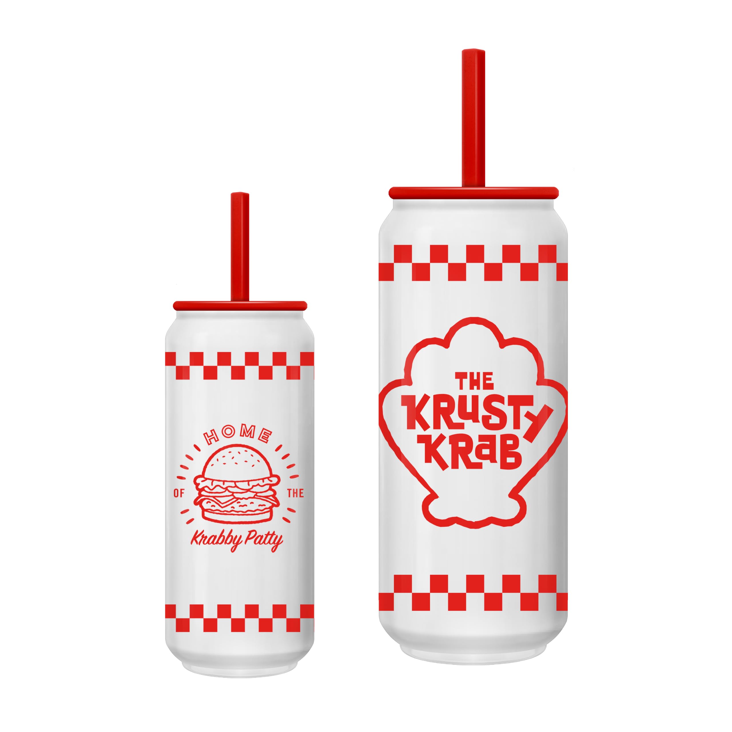 Silver Buffalo SpongeBob SquarePants Stainless Steel Can Tumbler, 17oz