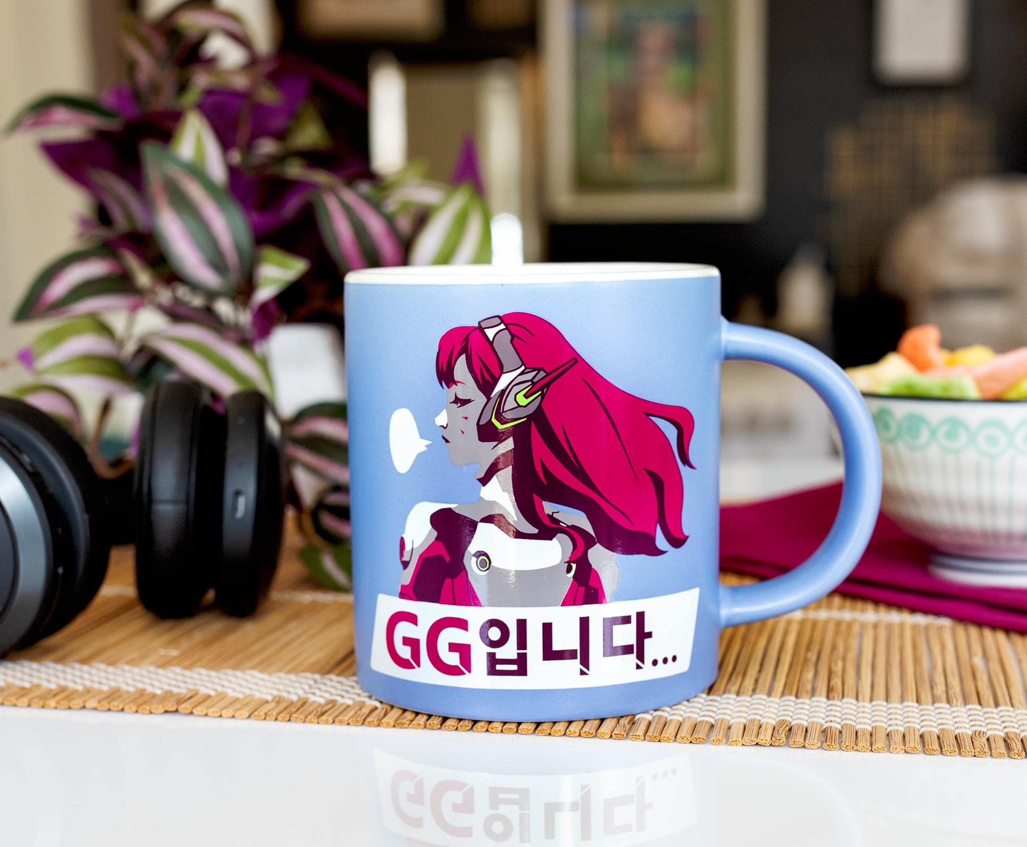 Overwatch D.Va ''Nerf This'' Ceramic Coffee Mug | Holds 16 Ounces
