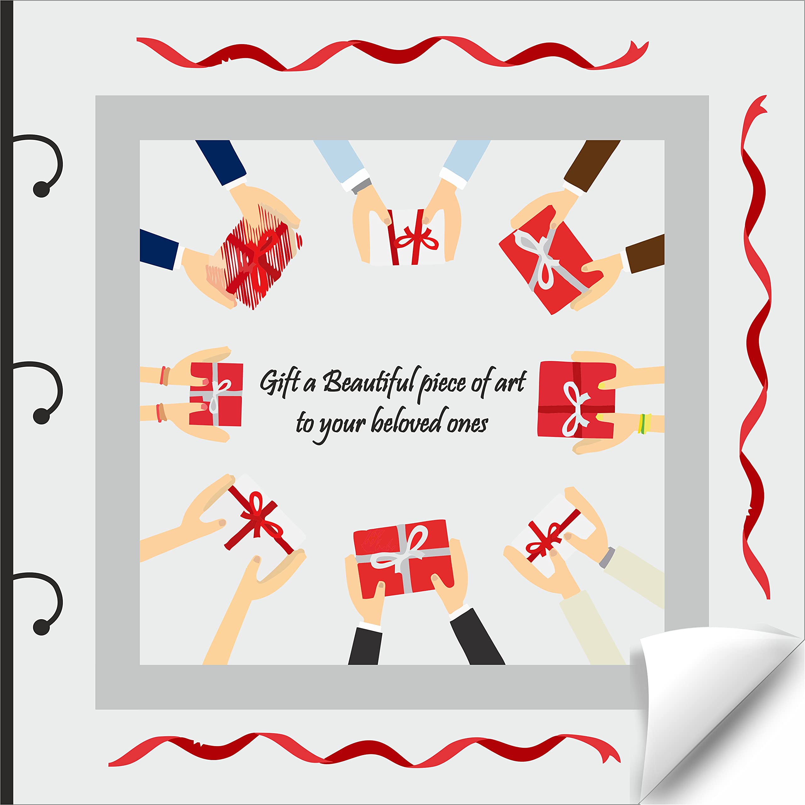 AGRADA - Framed Surya Bhagwan Picture Painting for Home, Office, Puja Room Wall Decor in Home Decorative Gift Item Digital Repri