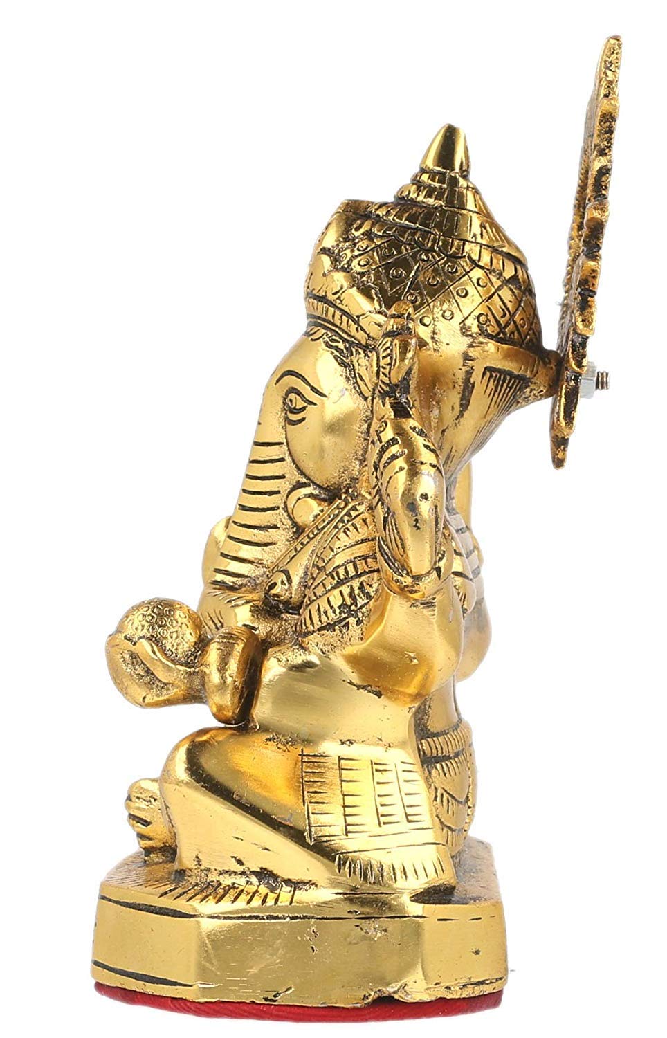 Neo Classic Ganesh Ji Idol Gold Plated I Trishul Ganesh I Home & Decor Product I Decorative Showpiece House Warming Gift Ganesha