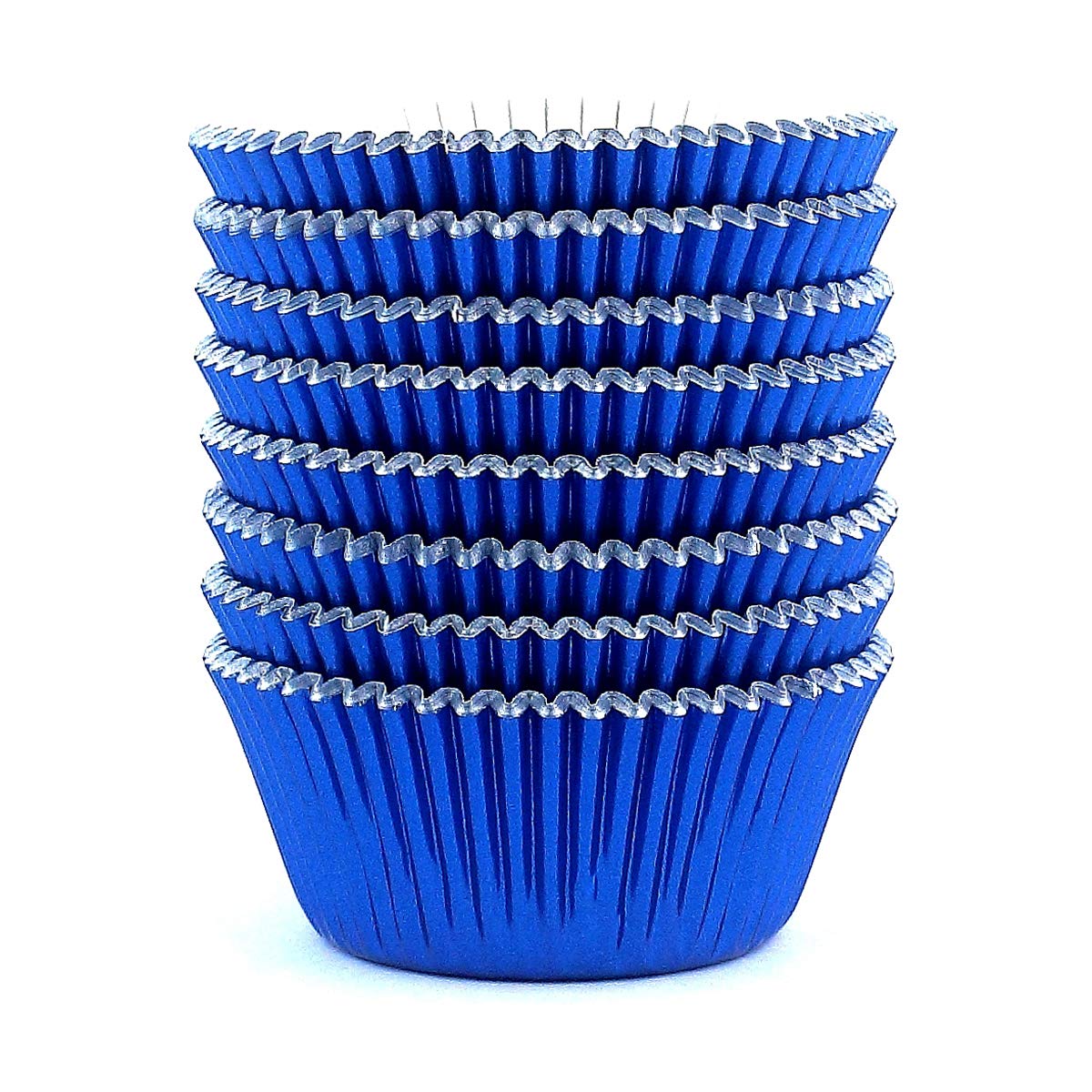 Eoonfirst Navy Blue Foil Cupcake Case Liners Baking Muffin Paper Cups 198 Pcs