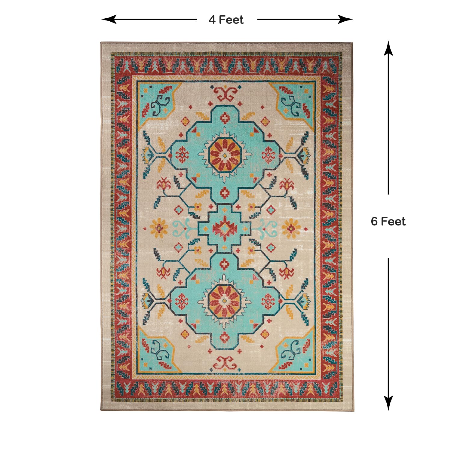 Welspun Wonder-Full Polyster Carpet-Beige