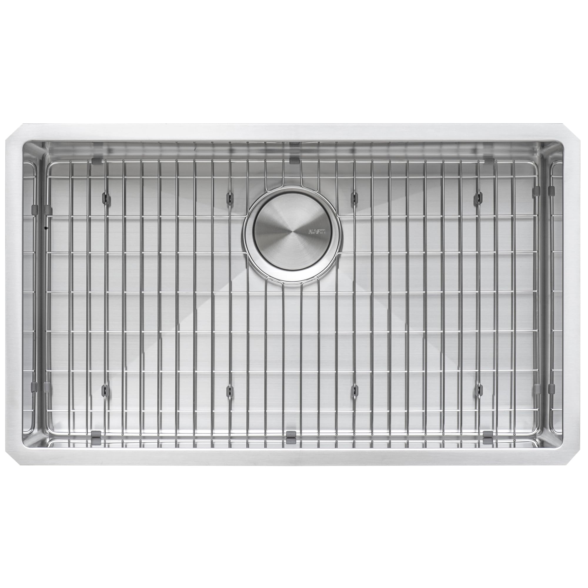 Ruvati 30-Inch Undermount 16 Gauge Tight Radius Kitchen Sink Stainless Steel Single Bowl - Rvh7300