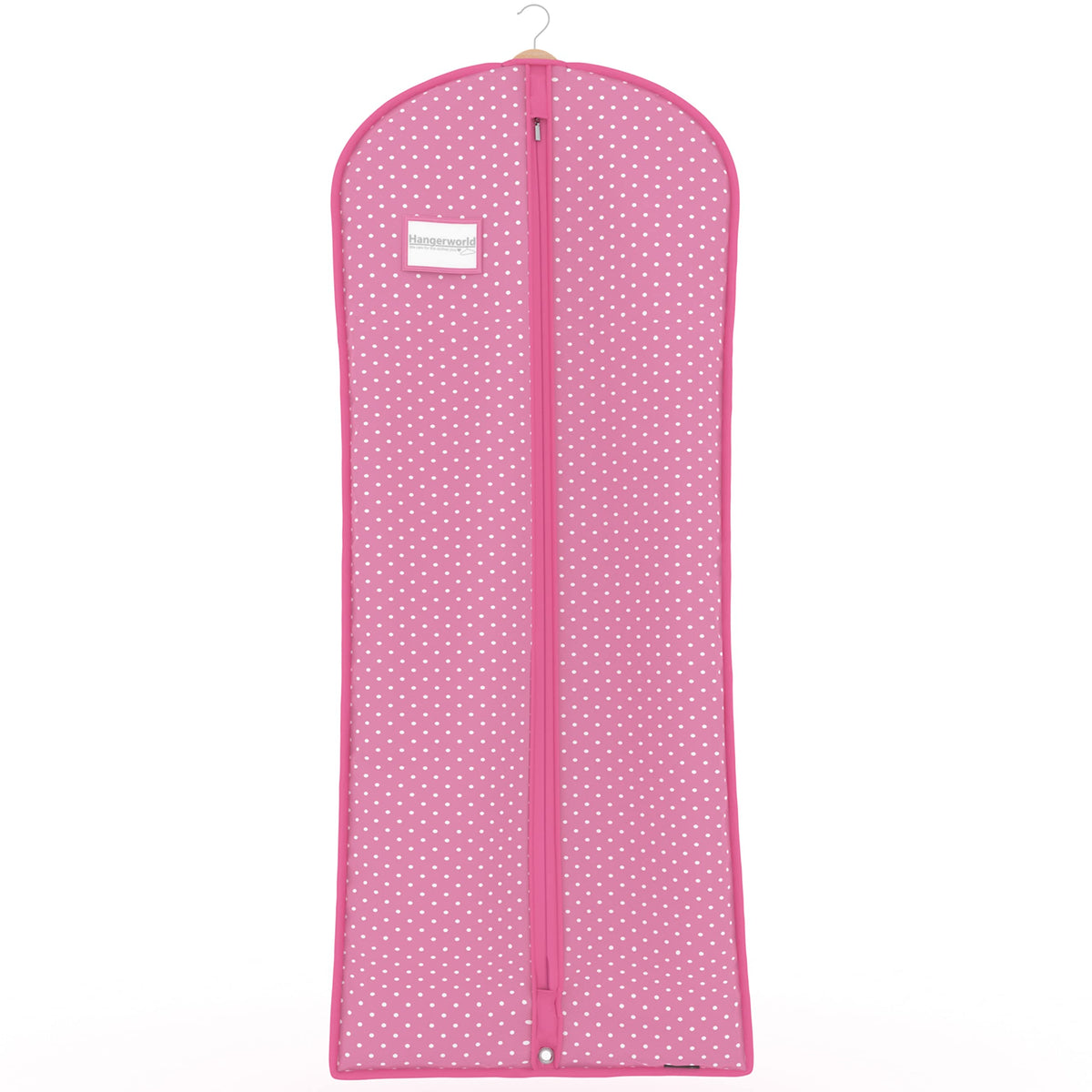 Hangerworld 60'' Dress Bag, Breathable Garment Bags For Storage Hanging Clothes - Dresses, Dance Costume And Suit Cover (1, Polk