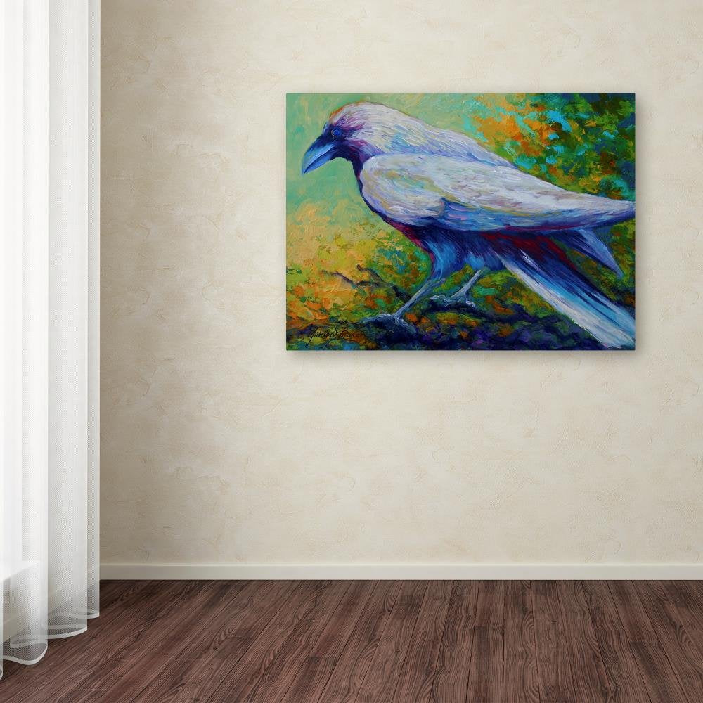 Raven 2 By Marion Rose, 35X47-Inch Canvas Wall Art