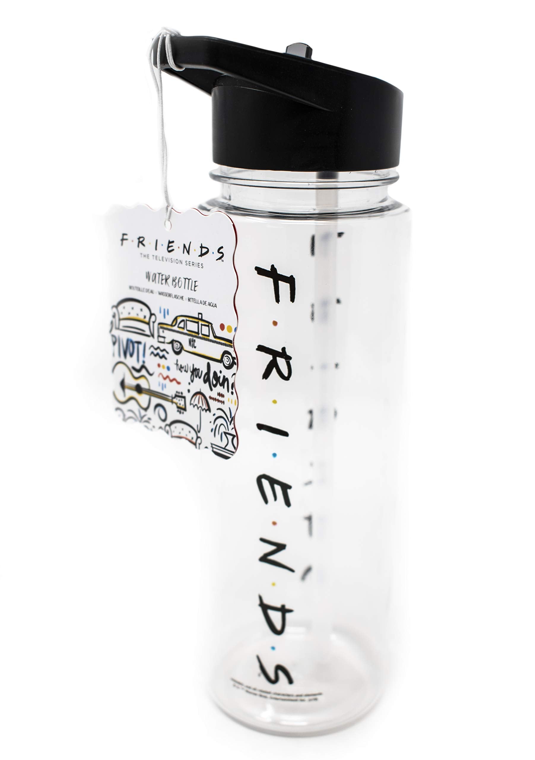 Paladone Friends Tv Show Water Bottle, Officially Licensed Merchandise