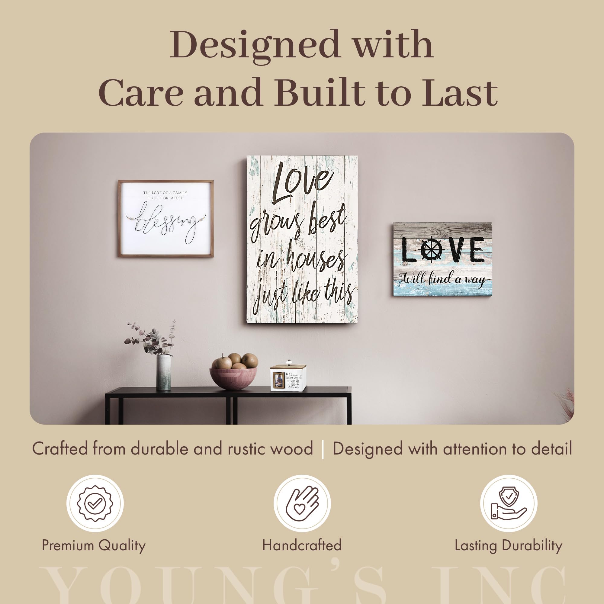 Young'S Inc The Love Of A Family Wall Art