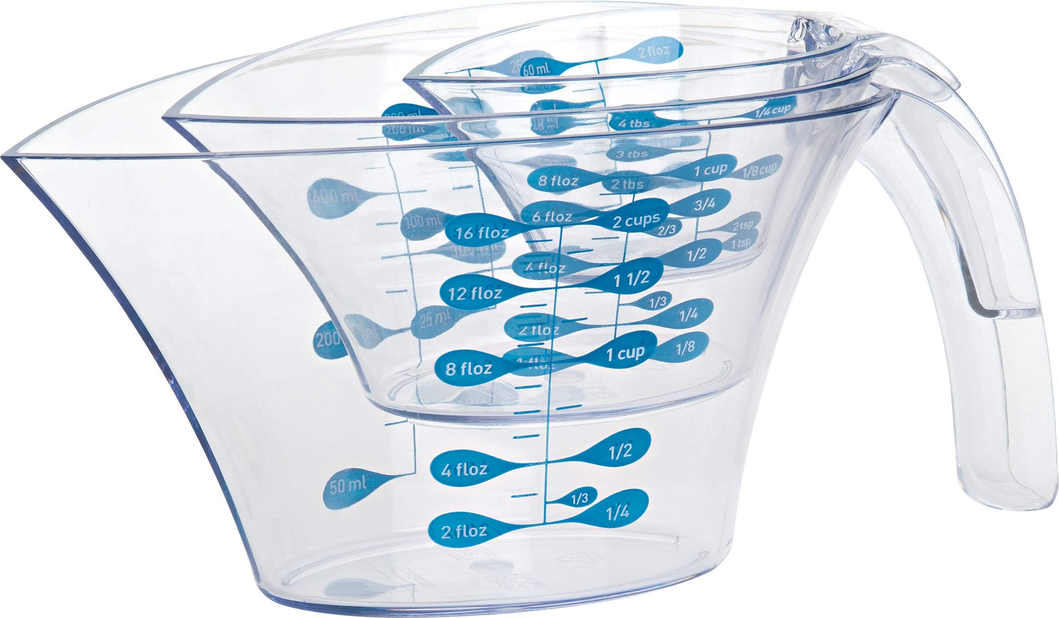 Trudeau Measuring Cups, Set Of 3