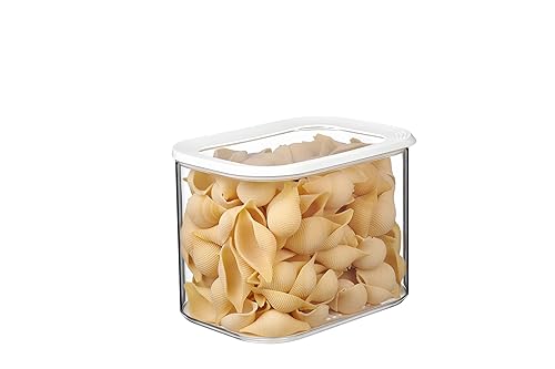 MEPAL  MODULA Storage Box for Pasta or Flour with Transparent Lid  Airtight  Portable  BPA Free  Holds 152 oz  1 Count