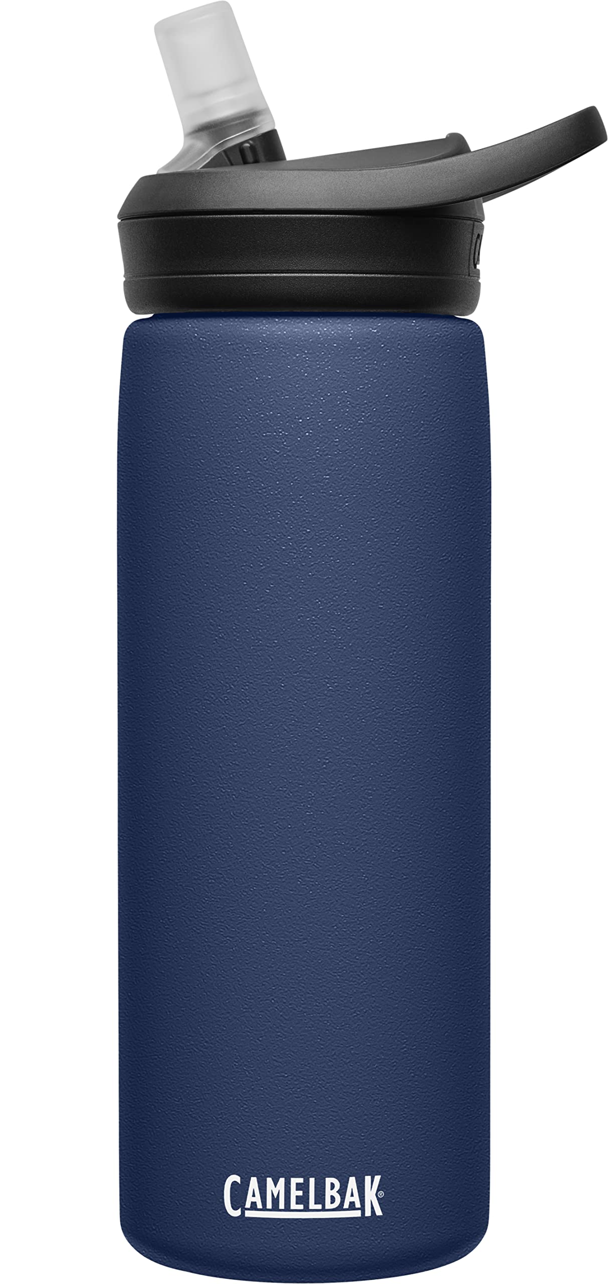 Camelbak Eddy+ Water Bottle With Straw 20Oz - Insulated Stainless Steel, Navy