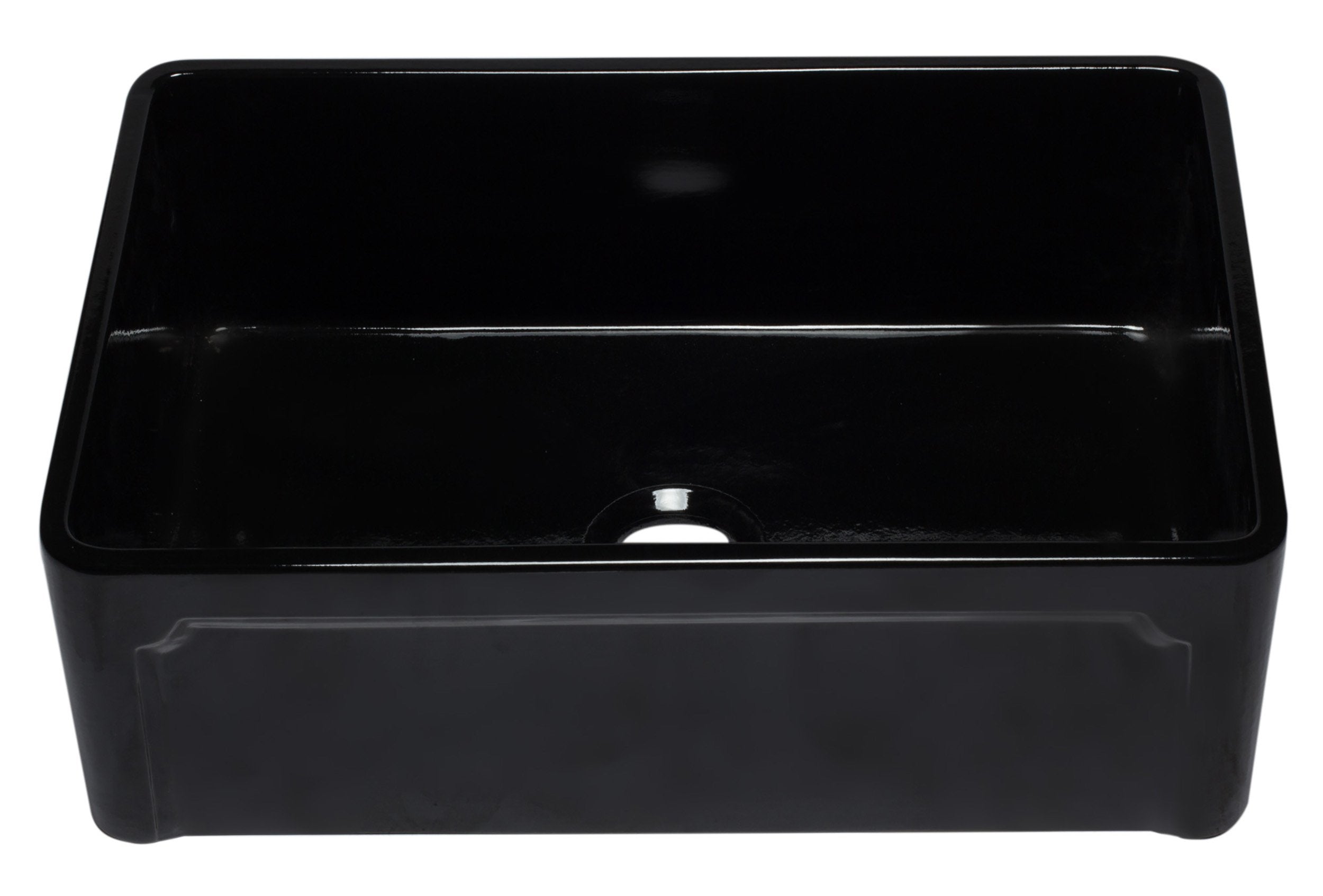 Alfi Brand Ab5006-Pss Ab3020Sb-Bg Kitchen Sink, Black Gloss
