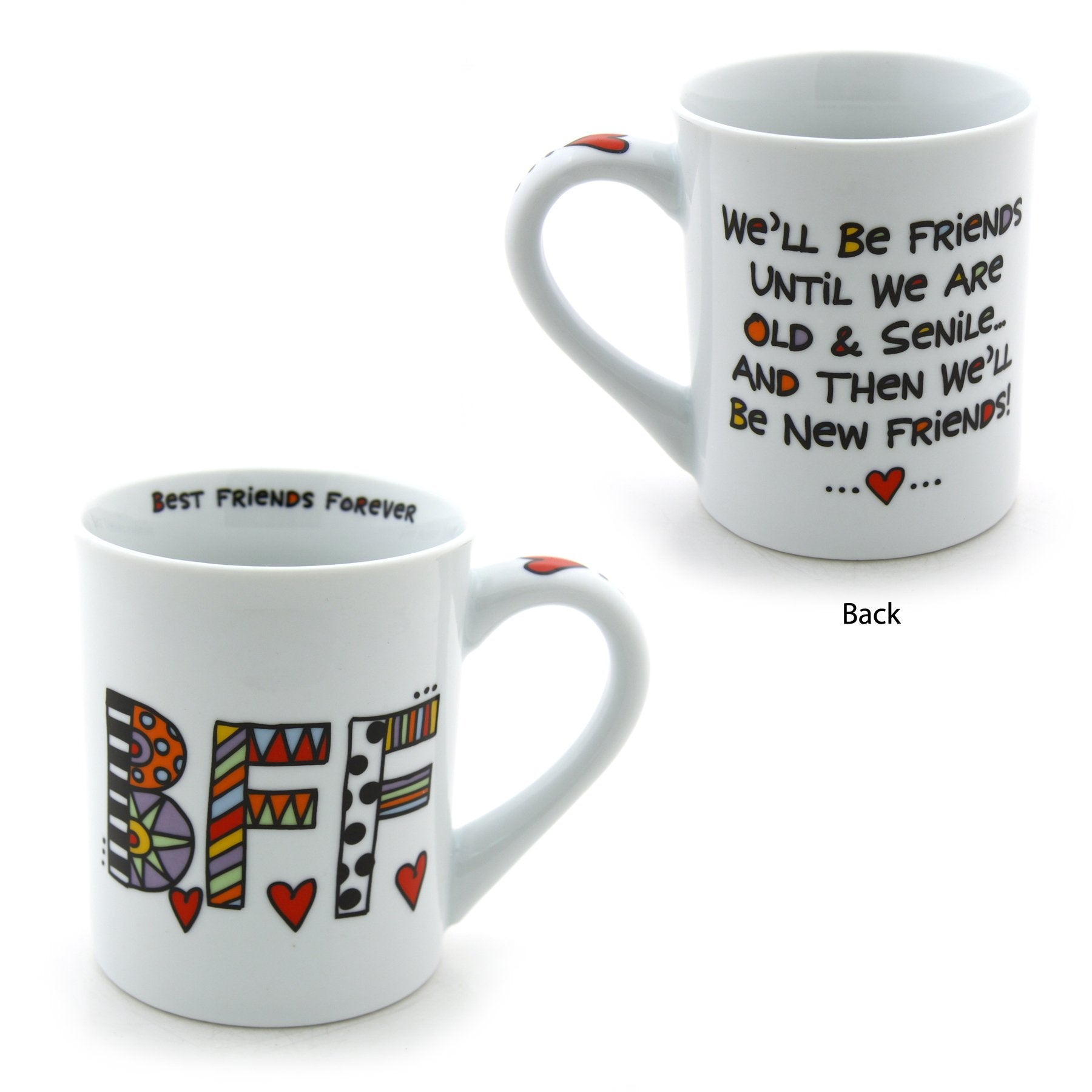 Our Name Is Mud Bff    Porcelain Mug, 16 Oz.