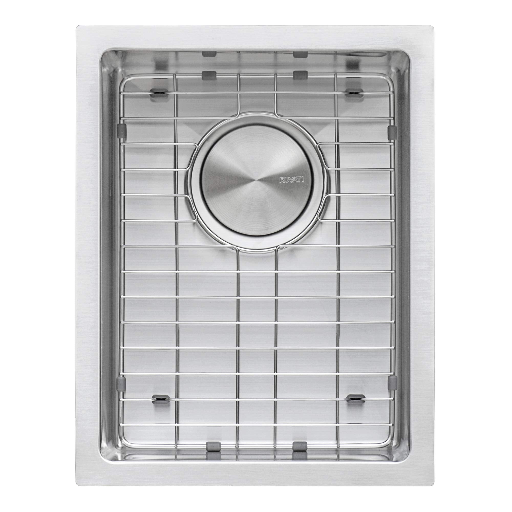 Ruvati 16 X 18 Inch Undermount Bar Prep Tight Raduis 16 Gauge Kitchen Sink Stainless Steel Single Bowl - Rvh7116