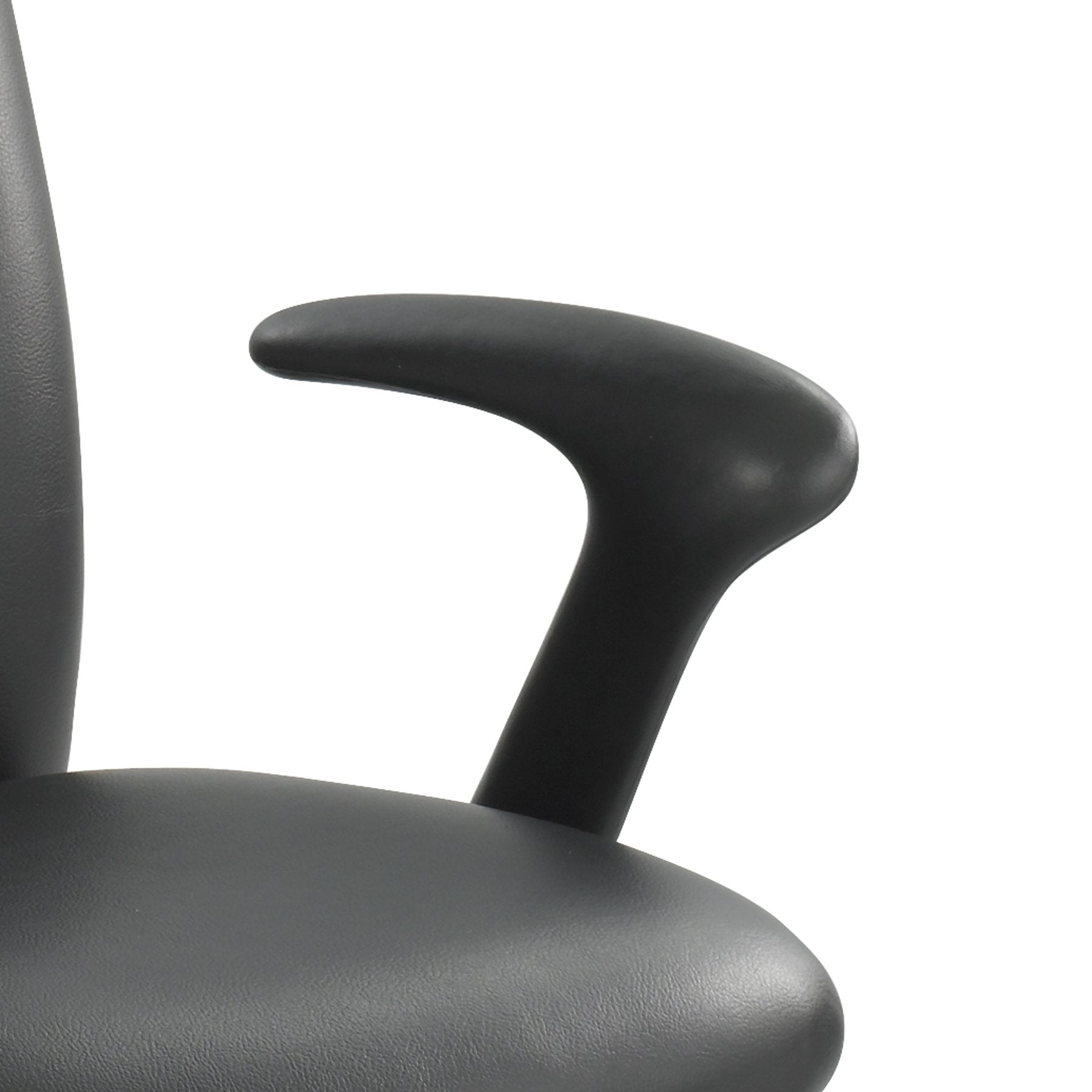 Safco Uber Big & Tall Task Chair, High Back Black Vinyl