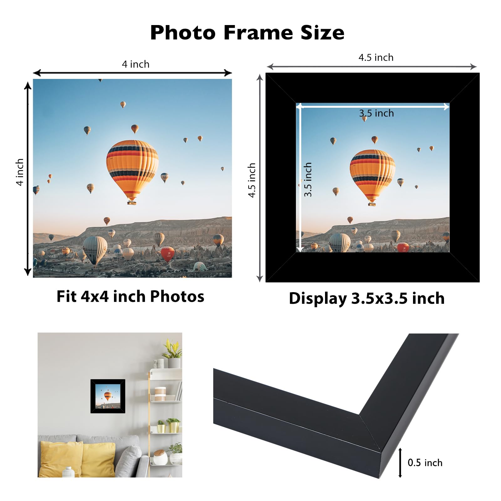 JCJMY 19.25x26.75 Puzzles Frame Set of 2, Display 18x24 with Mat or 19.25 x 26.75 without, Wall Hanging 19.25 by 26.75 Picture F