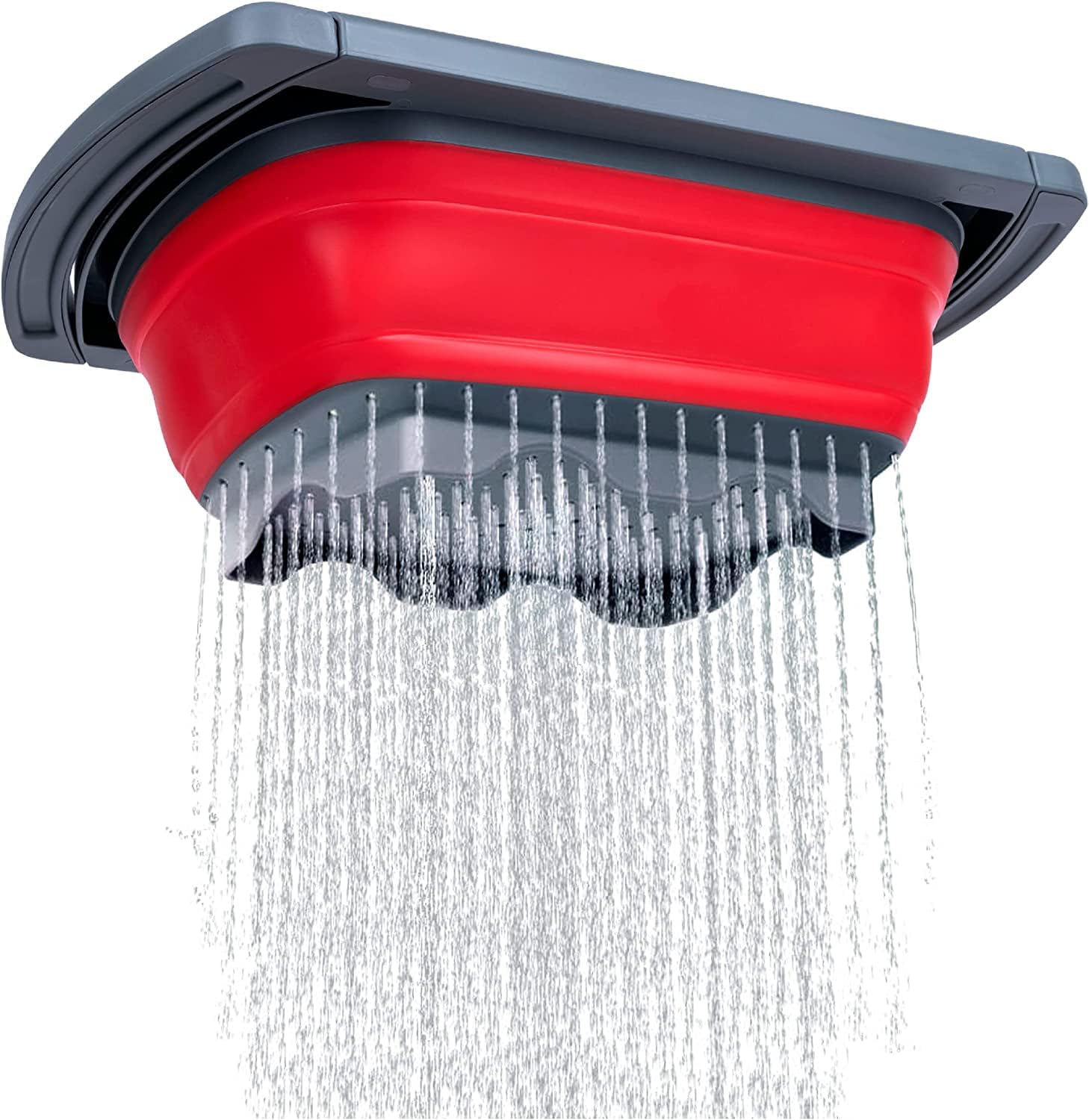 Collapsible Colander Strainer With Extendable Handles - Over The Sink Vegetable/Fruit Colanders Strainers For Kitchen, Capacity