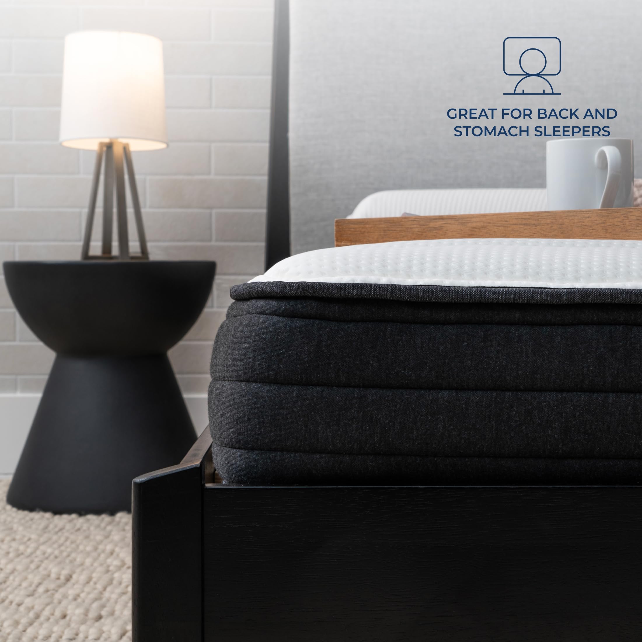 Brooklyn Bedding Select 8'' Gel Memory Foam Hybrid Mattress, Twin Xl