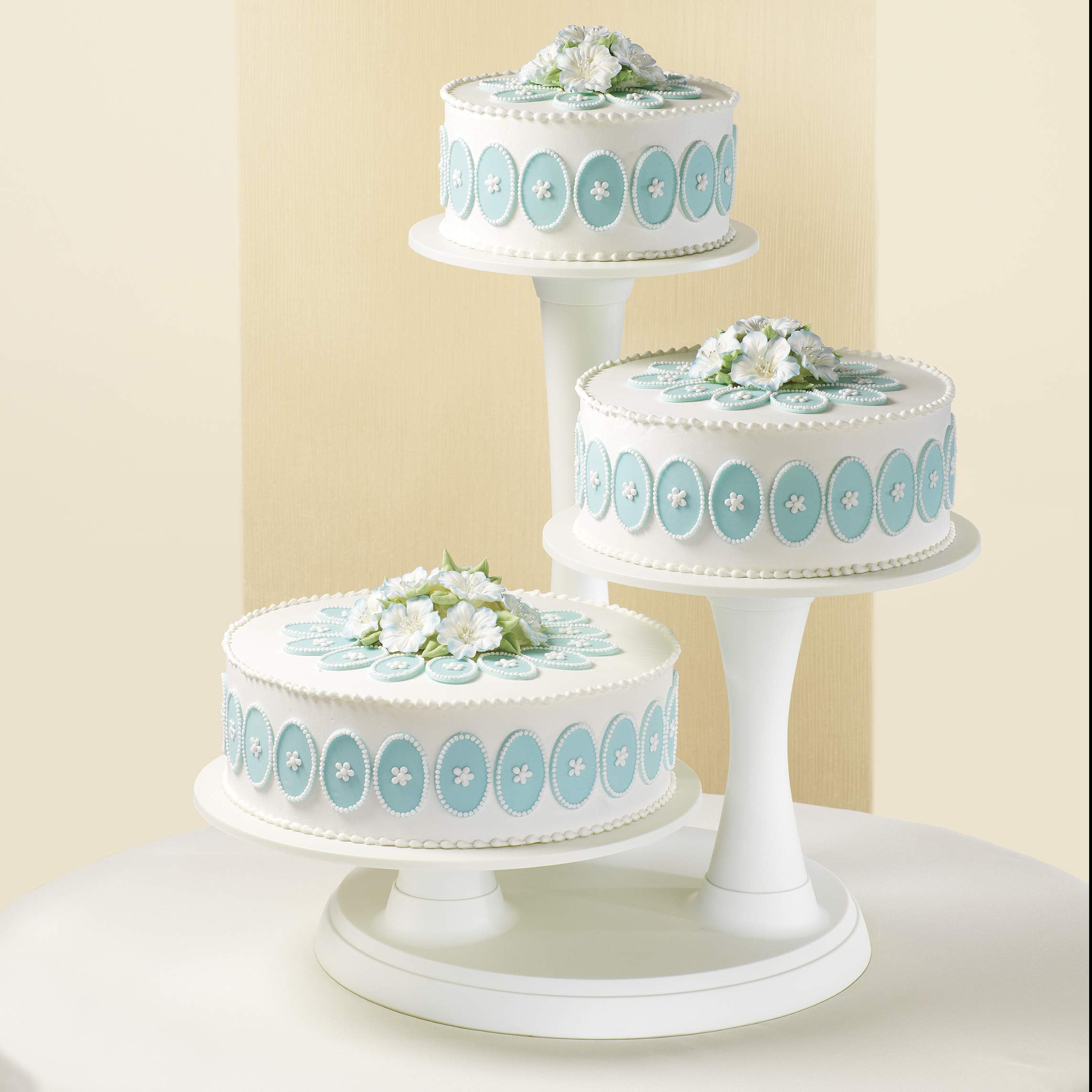Wilton Pillar Style 3-Tier Cupcake, Dessert, And Cake Stand