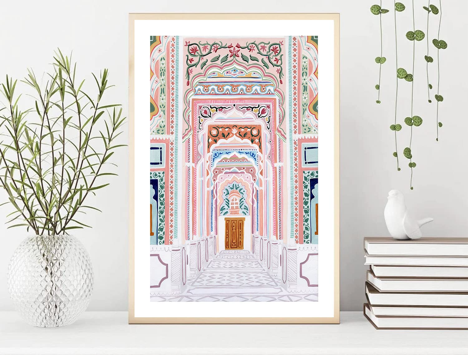 Nationcog Patrika Gate, Jaipur Art Print, India Art Print, Travel Print, Travel Poster, Home Decor, Wedding Gift, Housewarming G